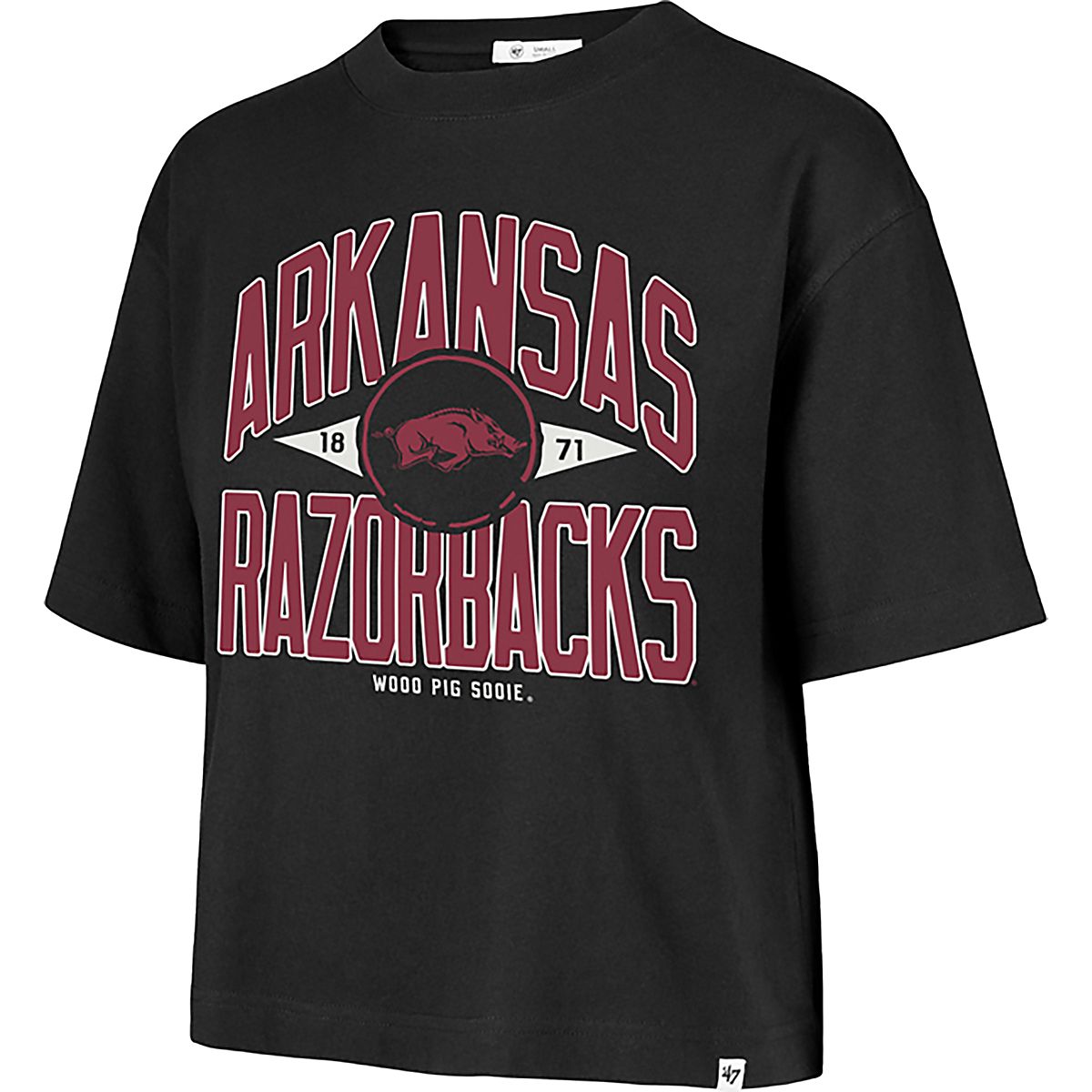 '47 Women's Arkansas Razorbacks Windthrow Reed City Short Sleeve T ...