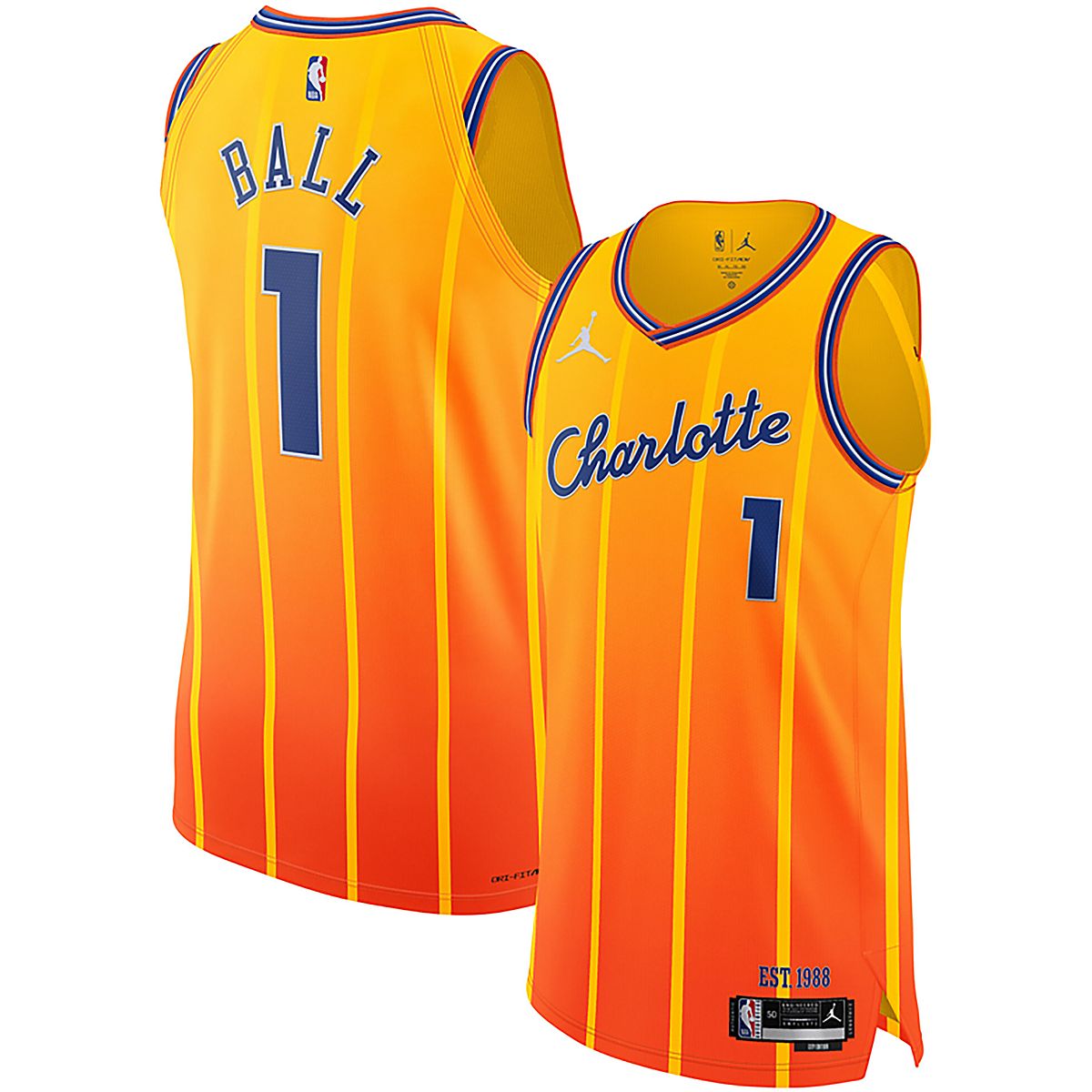 ＊imane＊シャルロット6点セット Nike Men's Charlotte Hornets 2025 City Edition Lamelo Ball