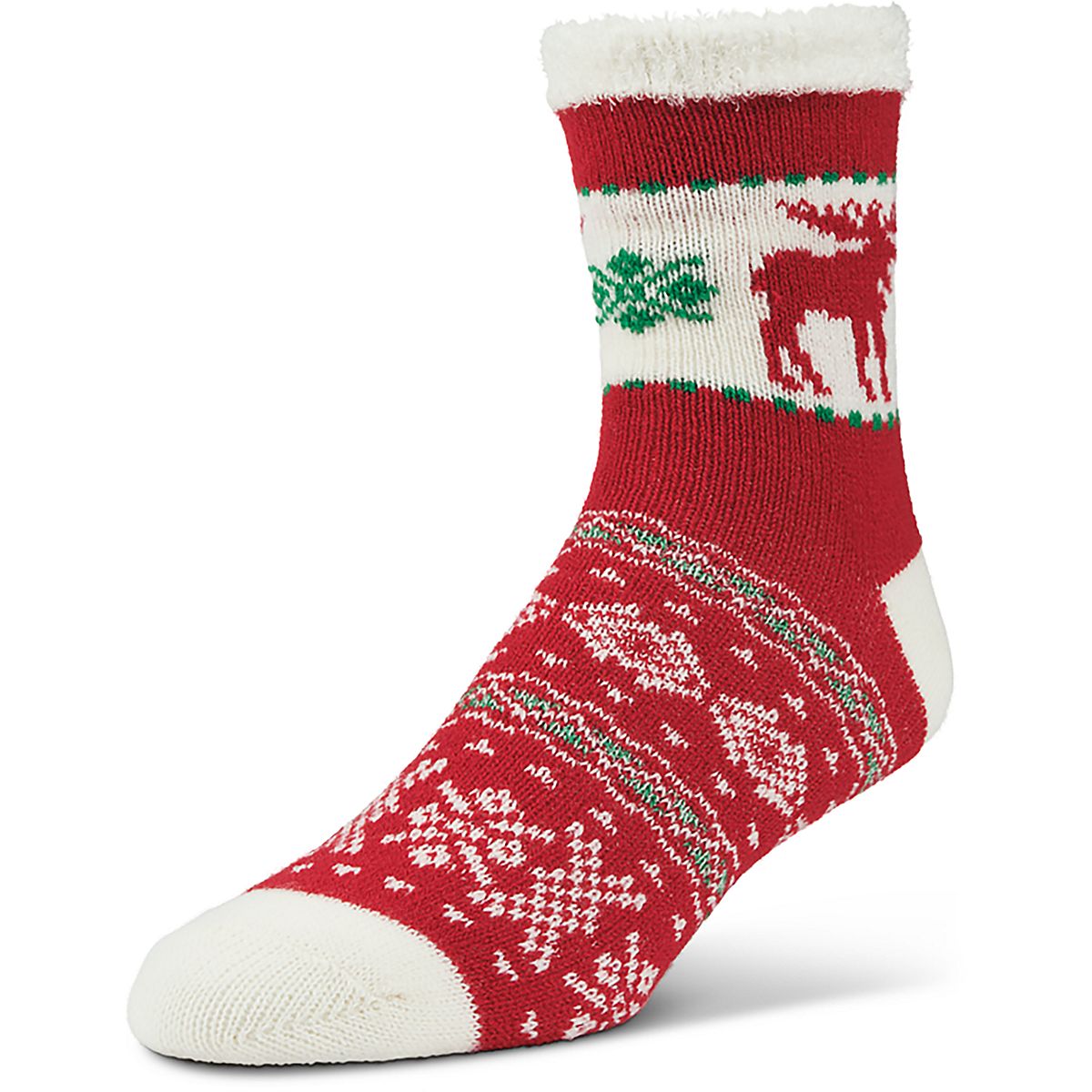 Magellan Outdoors Men's Snowy Moose Lodge Crew Socks | Academy
