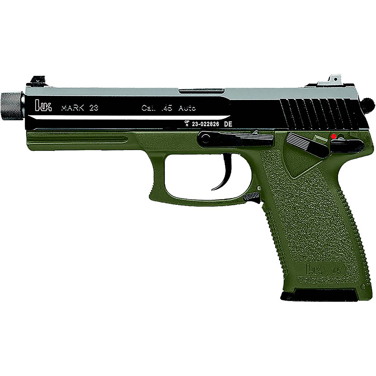 Heckler & Koch Mark 23 45 ACP Double/Single Action Pistol | Academy
