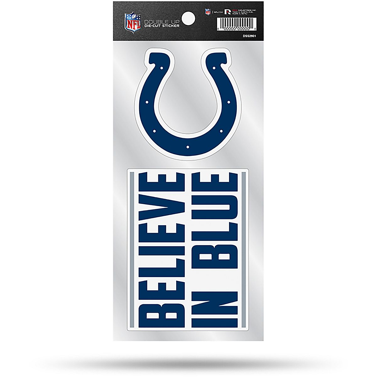 Rico Indianapolis Colts Double Up Die Cut Sticker | Academy