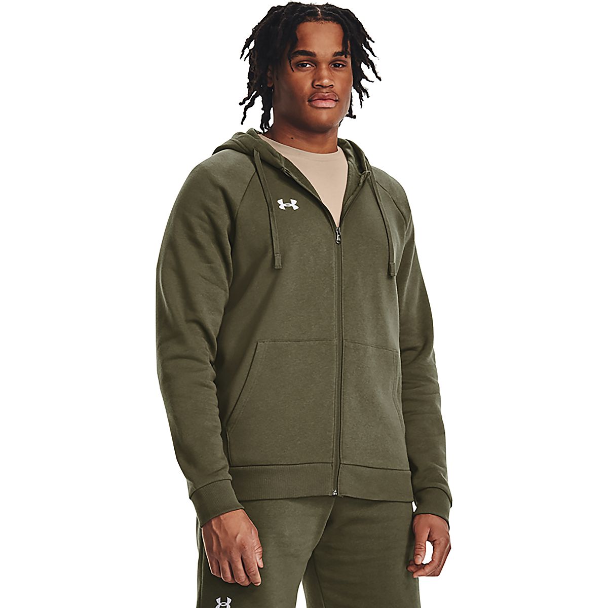 Under Armour Men's Rival Fleece Full Zip Hoodie | Academy