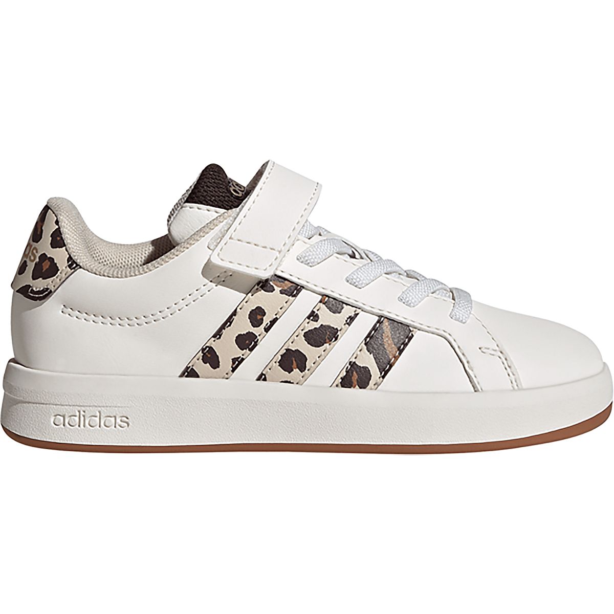 adidas gazelle silver green womens adidas Kids' Grand Court 2.0 Elastic Lace Sneakers – runnwalk main image 1