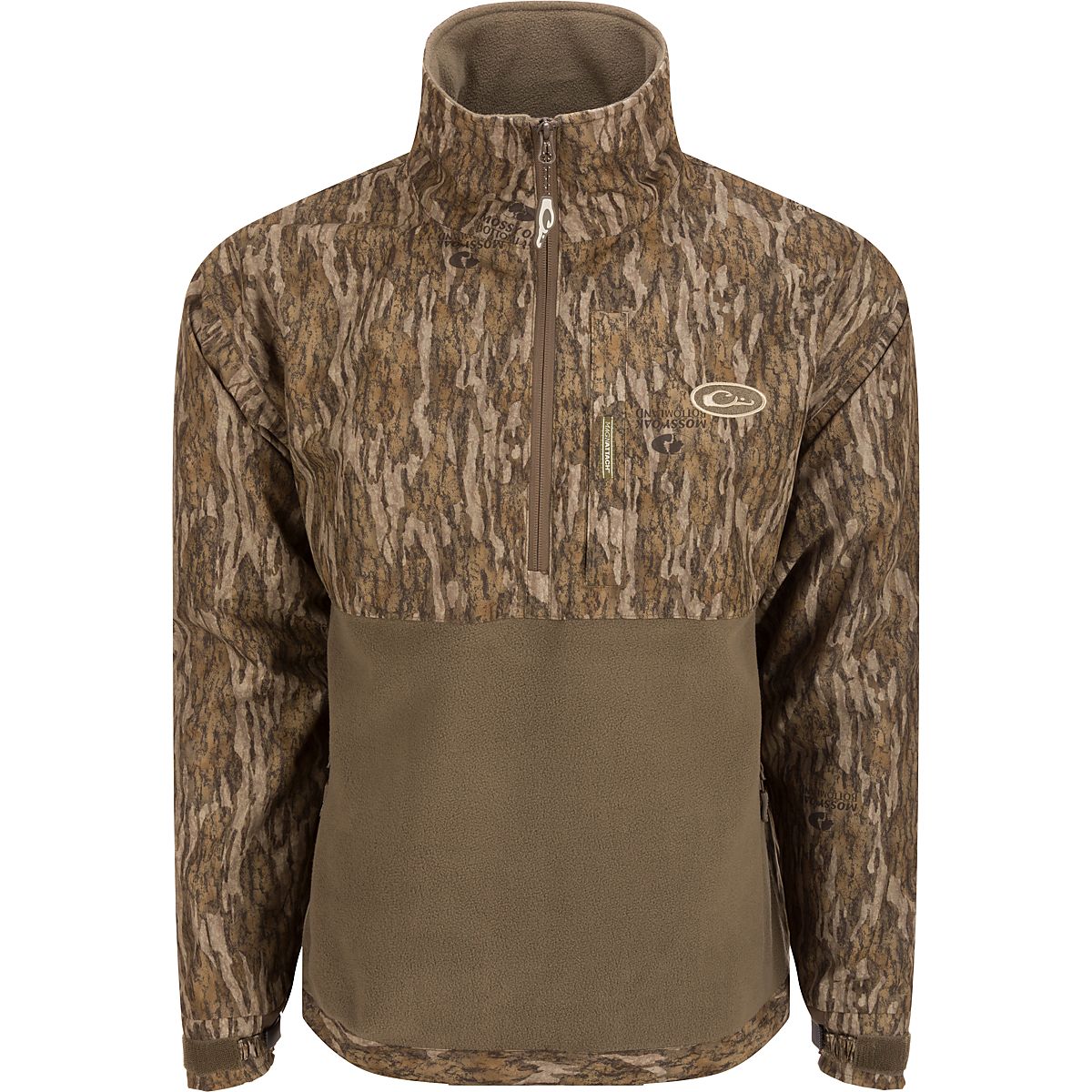 Drake Men's MST Half-Zip Eqwader Bottomland Jacket | Academy