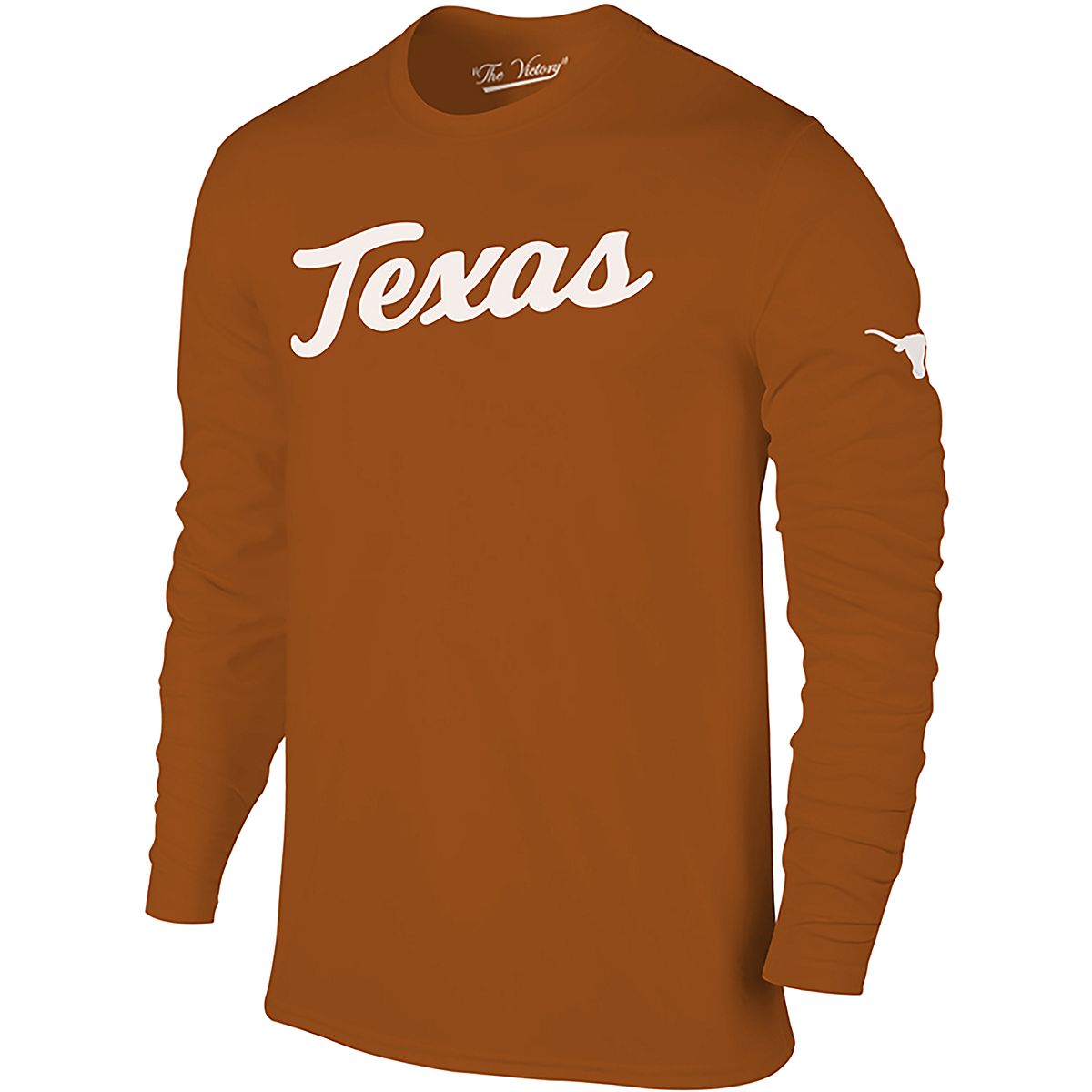 The Victory Men's University of Texas School Script Long Sleeve T