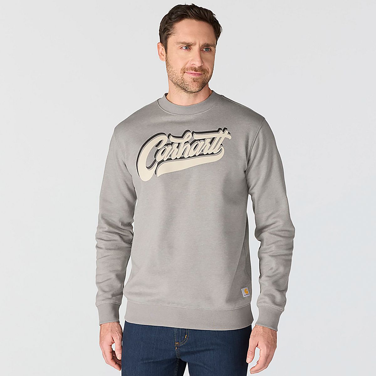 Carhartt Men's Sawyer Script Crewneck Sweatshirt | Academy