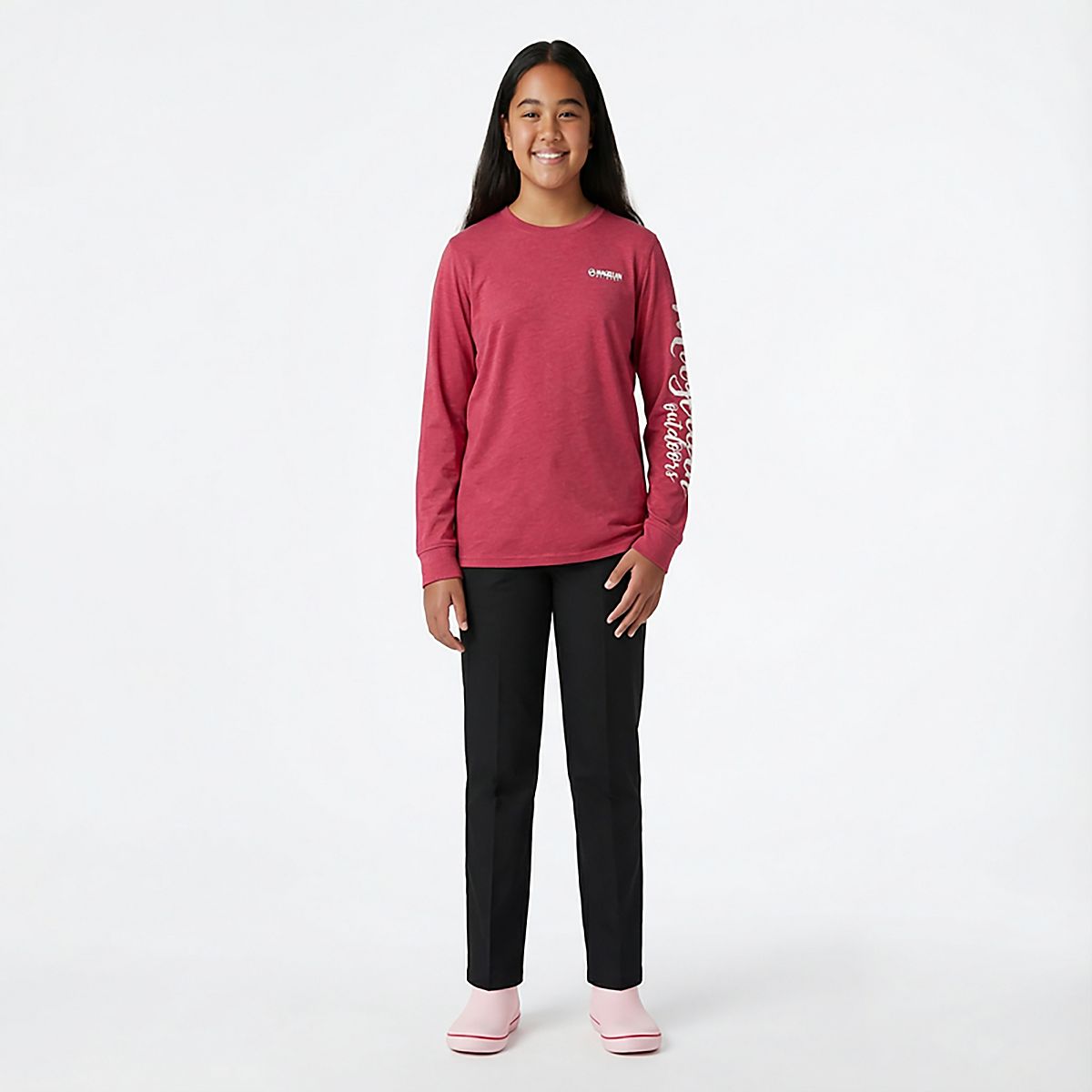Magellan Outdoors Girls' Grotto Falls Long Sleeve T-shirt | Academy
