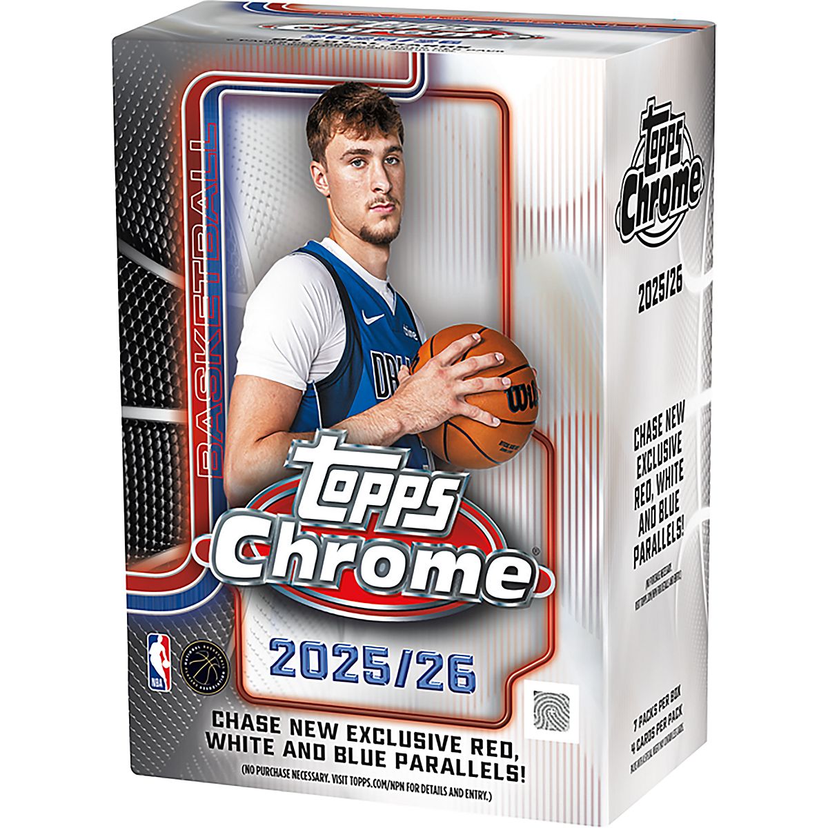 Topps 2025-26 Chrome Basketball Value Box | Academy