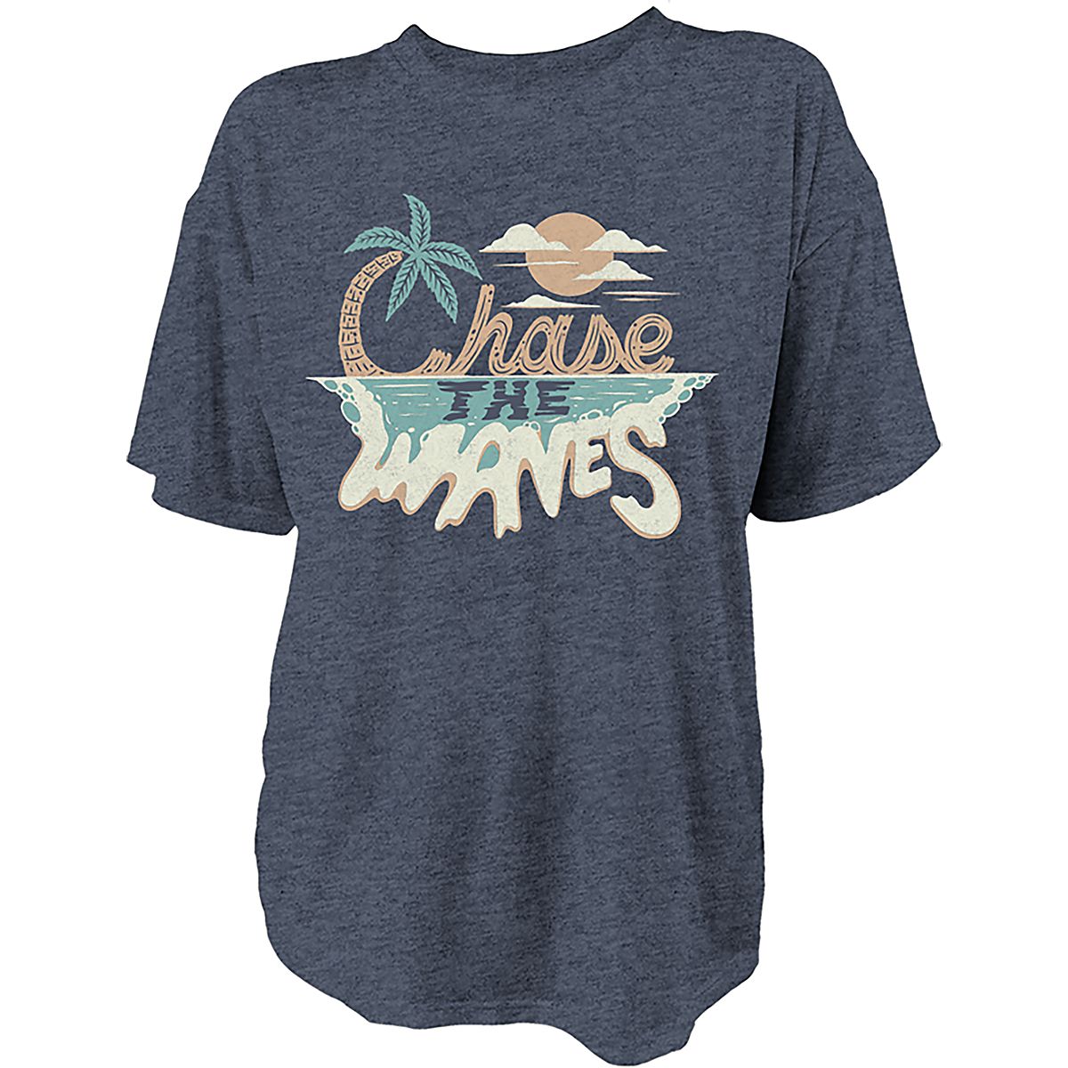 Live Outside the Limits Women's Chase the Waves Oversized Graphic