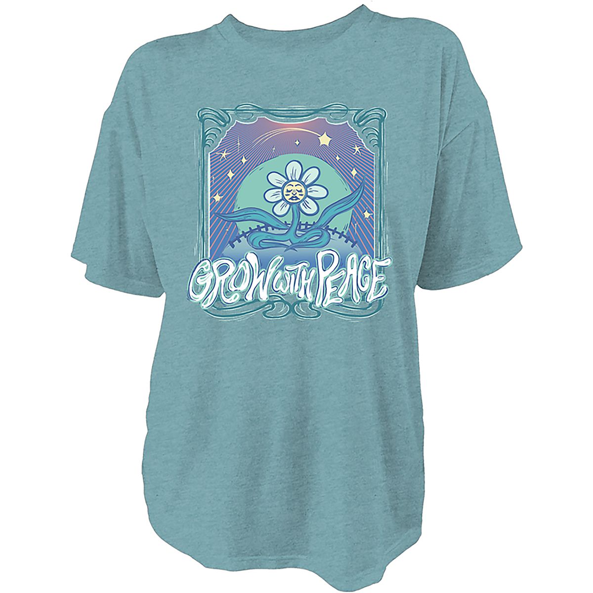 Live Outside the Limits Women's Grow with Peace Graphic T-shirt