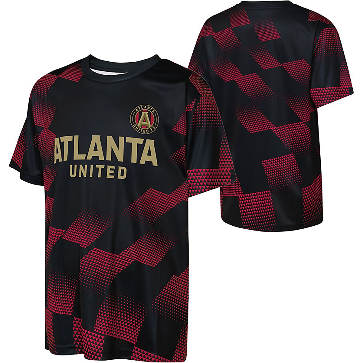 Outerstuff Boys' Atlanta United FC Sheer Thrill Crew Neck T-shirt