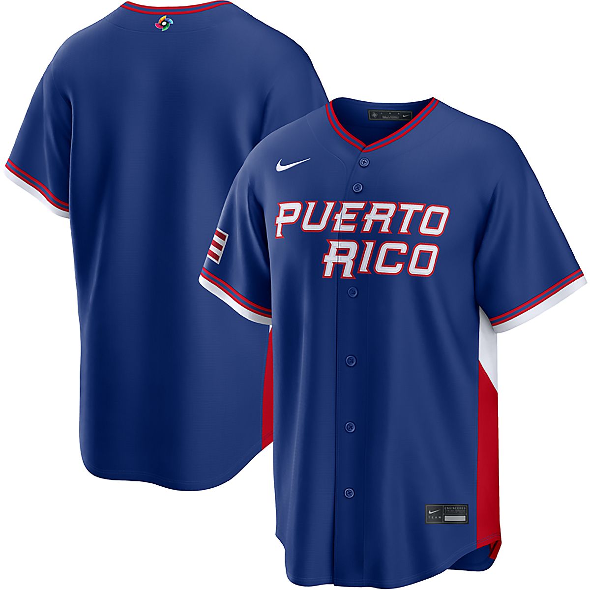 Nike Men's Puerto Rico World Baseball Classic Road Jersey | Academy