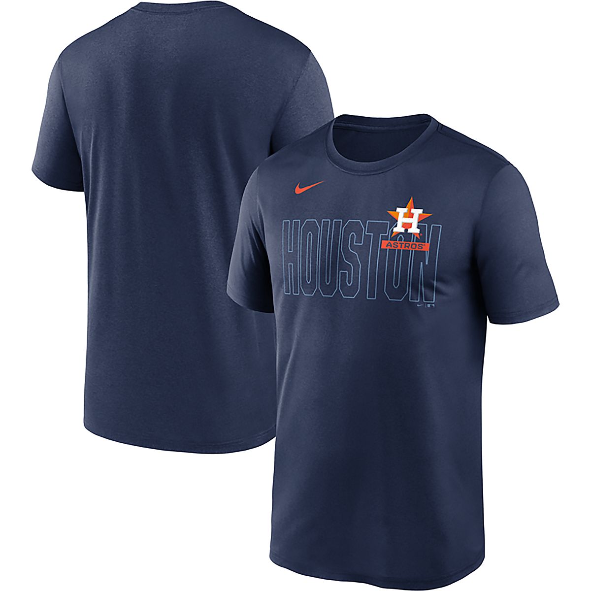 ★ラスト1点★　シャイニングアークス　チーム支給品　プラクティスシャツ Nike Men's Houston Astros Primetime Knockout Team Legend Graphic T