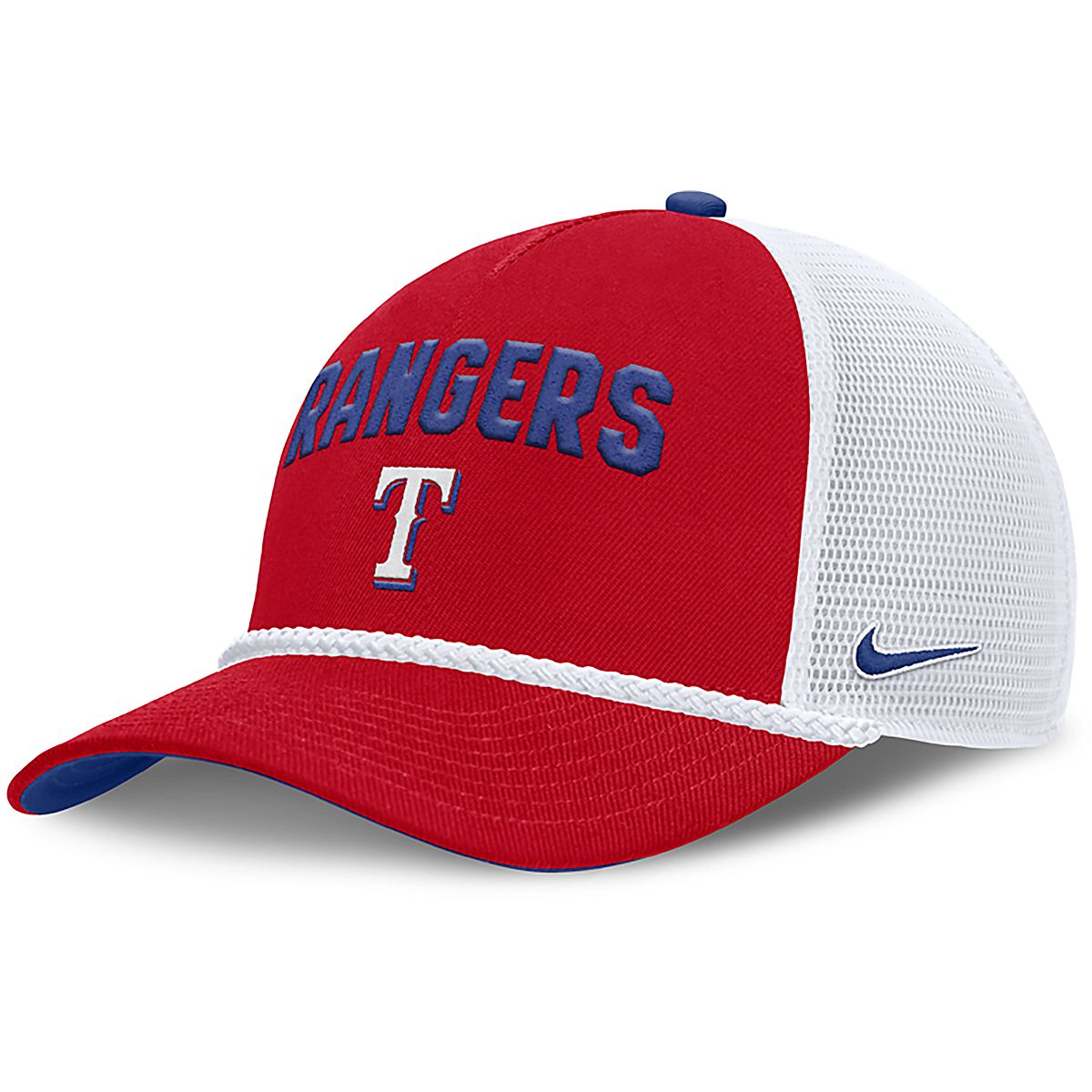 Nike Men's Texas Rangers Primetime Rise Structured Trucker Cap | Academy