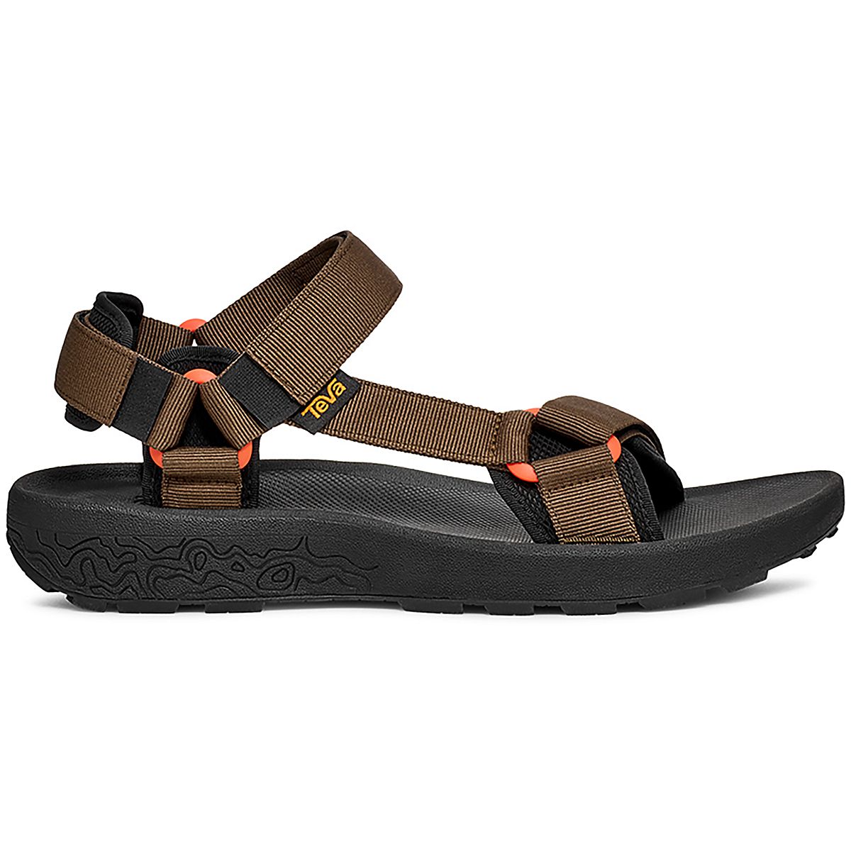 Teva Sandals - Hiking Water Sport - Black Brown Aztec Pattern - Mens 11 - F3003B Teva Hydratrek Men main image 3