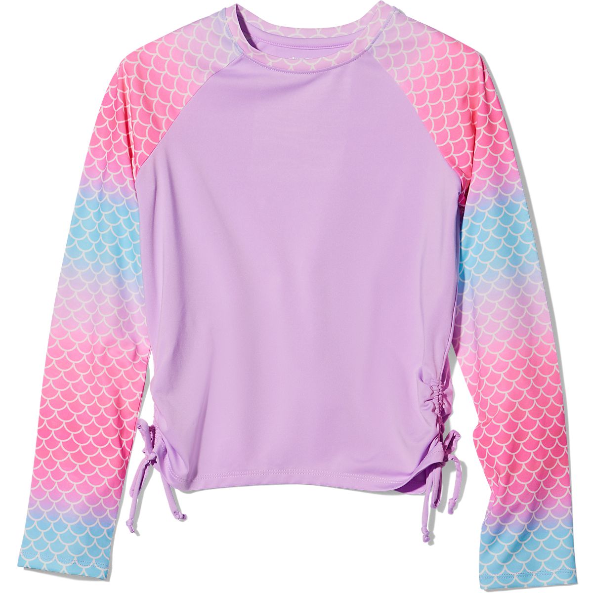 O'Rageous Girls’ Cinched Printed Long Sleeve Rash Guard | Academy