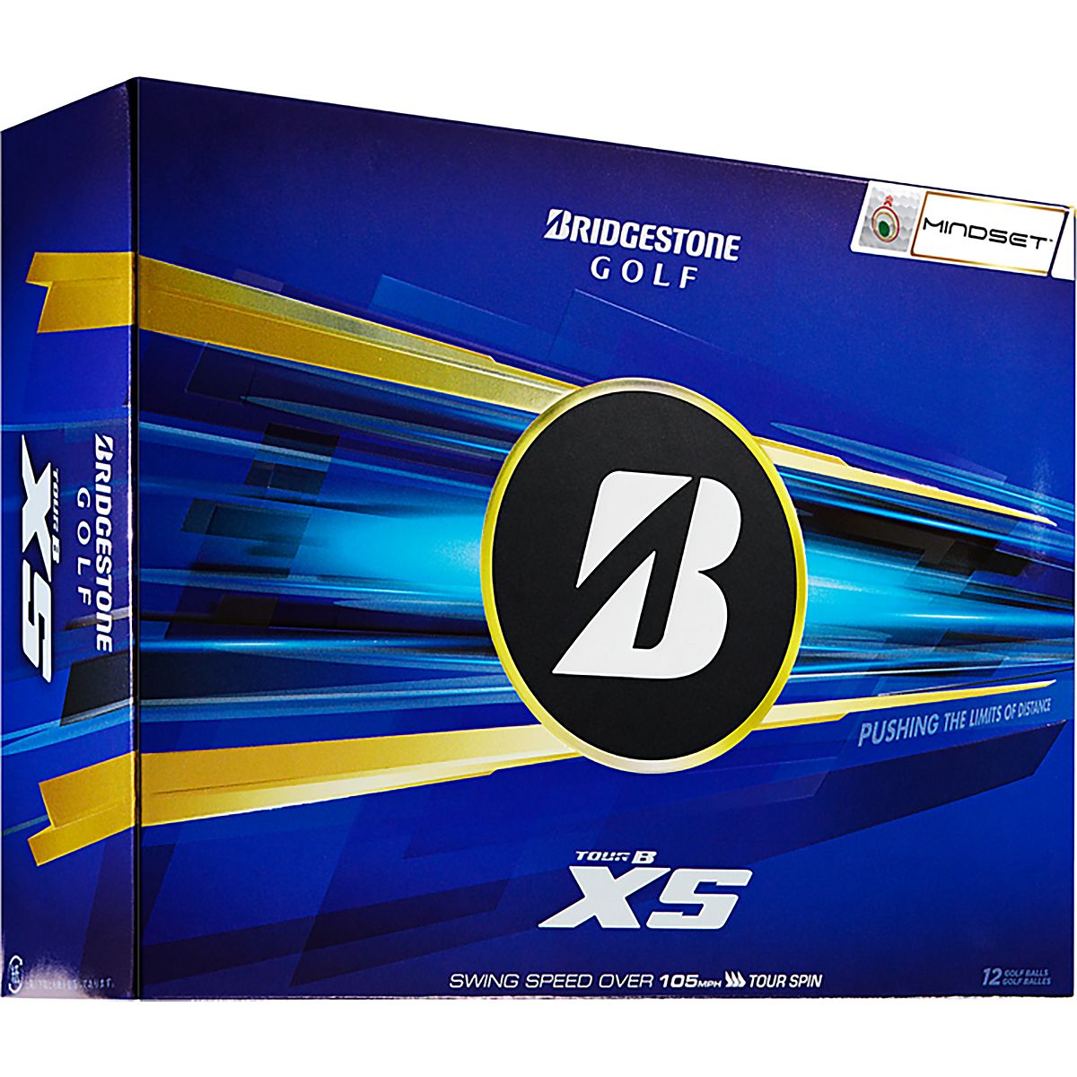 Bridgestone Golf 2026 Tour B XS Mindset Golf Balls 12-Pack | Academy