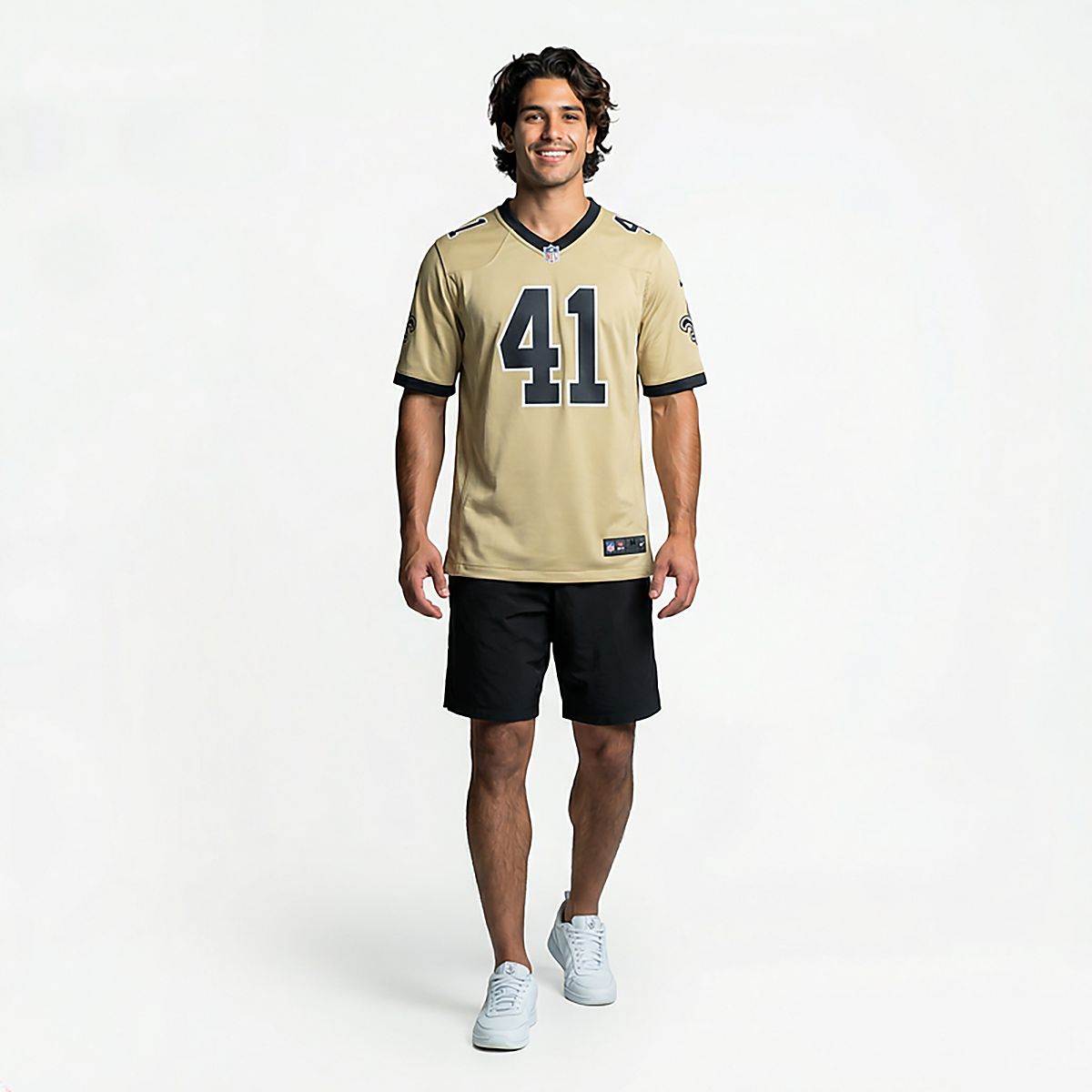 Nike Men's New Orleans Saints Alvin Kamara #41 Alternate Jersey