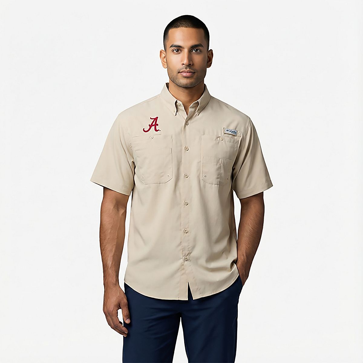 Columbia Sportswear Men's Alabama Crimson Tide Collegiate PFG