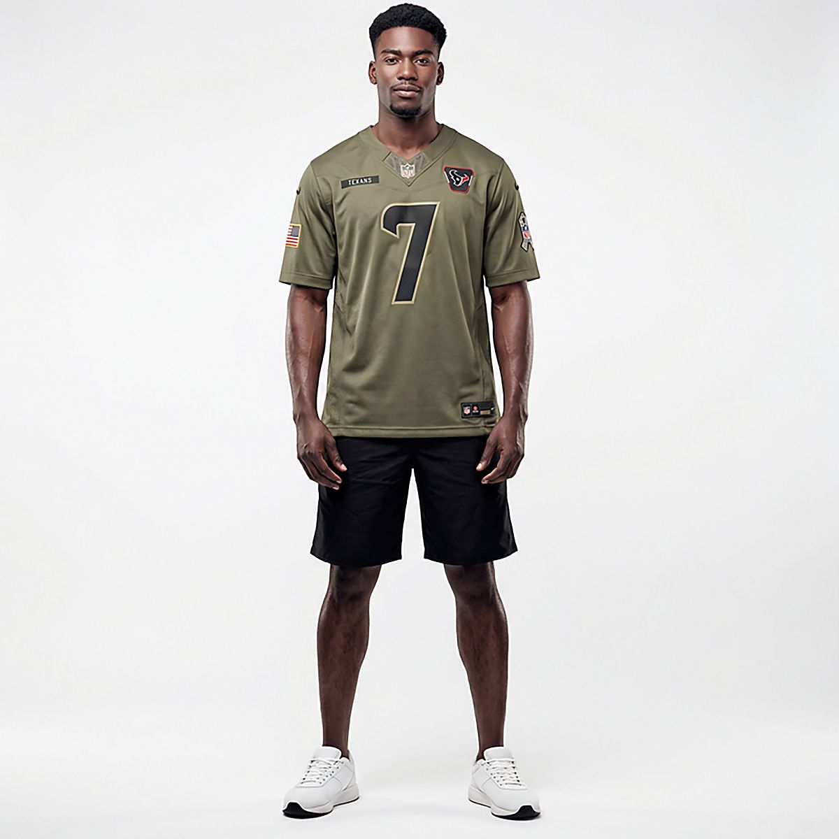 Nike Men's Texans C.J. Stroud Salute to Service Jersey | Academy