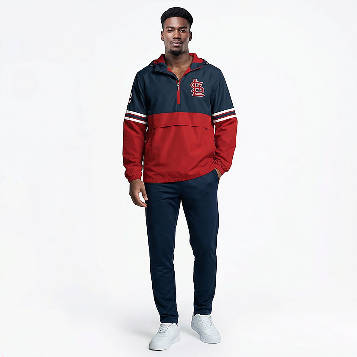 Starter Men's St. Louis Cardinals GIII Batter Up Scout I Varsity