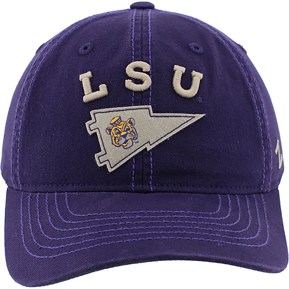 Zephyr Adults' LSU Retro Pennant Cap | Academy