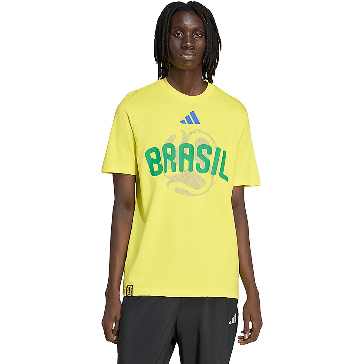 adidas Men's Brazil FIFA 2026 World Cup Graphic T-shirt | Academy