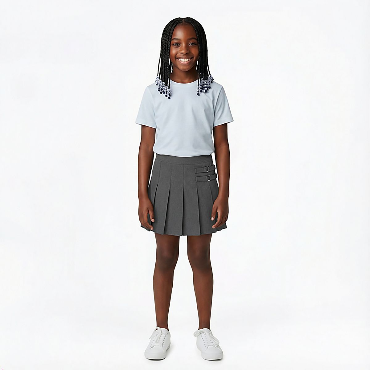 French Toast Girls' 2 Tab Scooter Skirt | Academy
