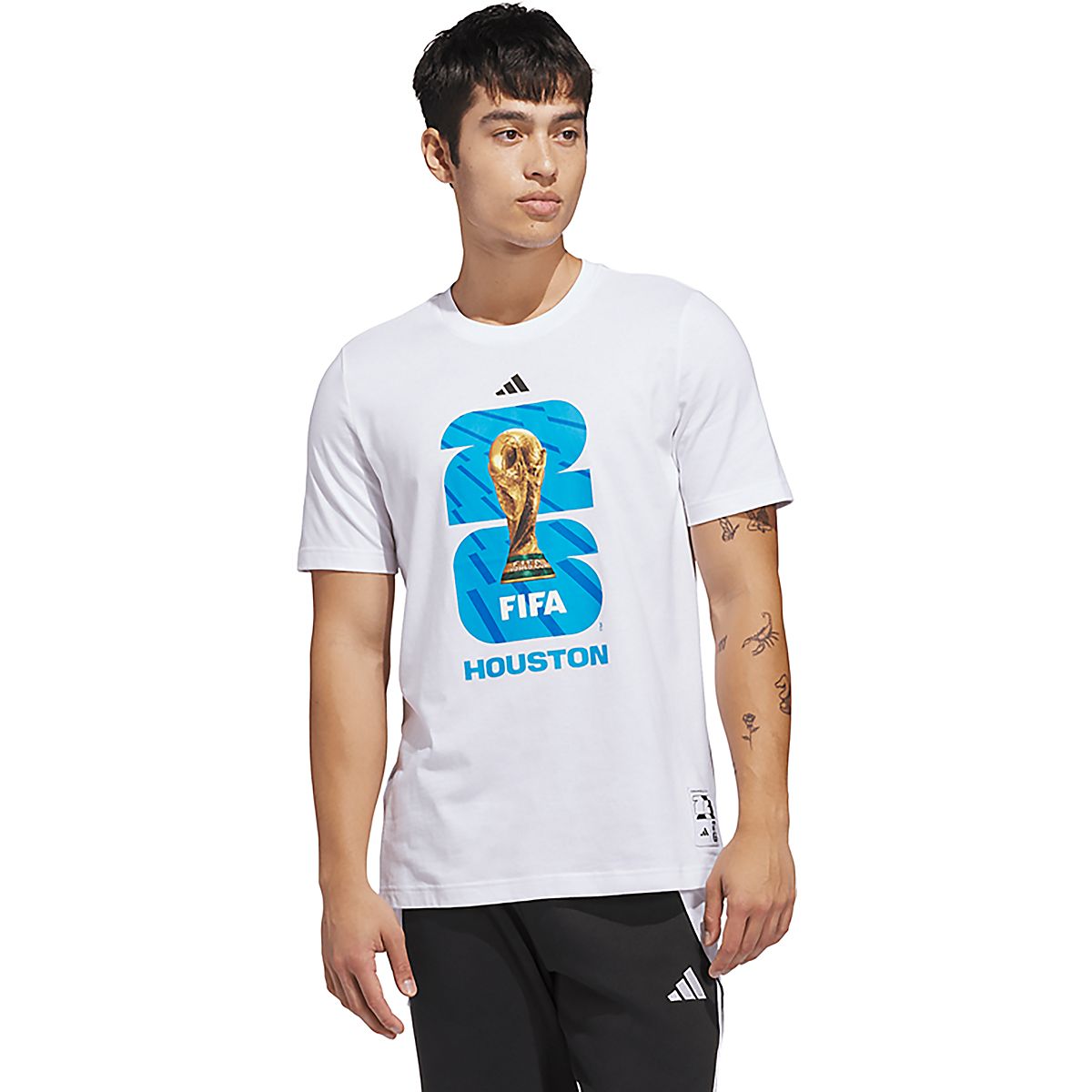adidas Men's World Cup 2026 Host City Houston T-shirt | Academy