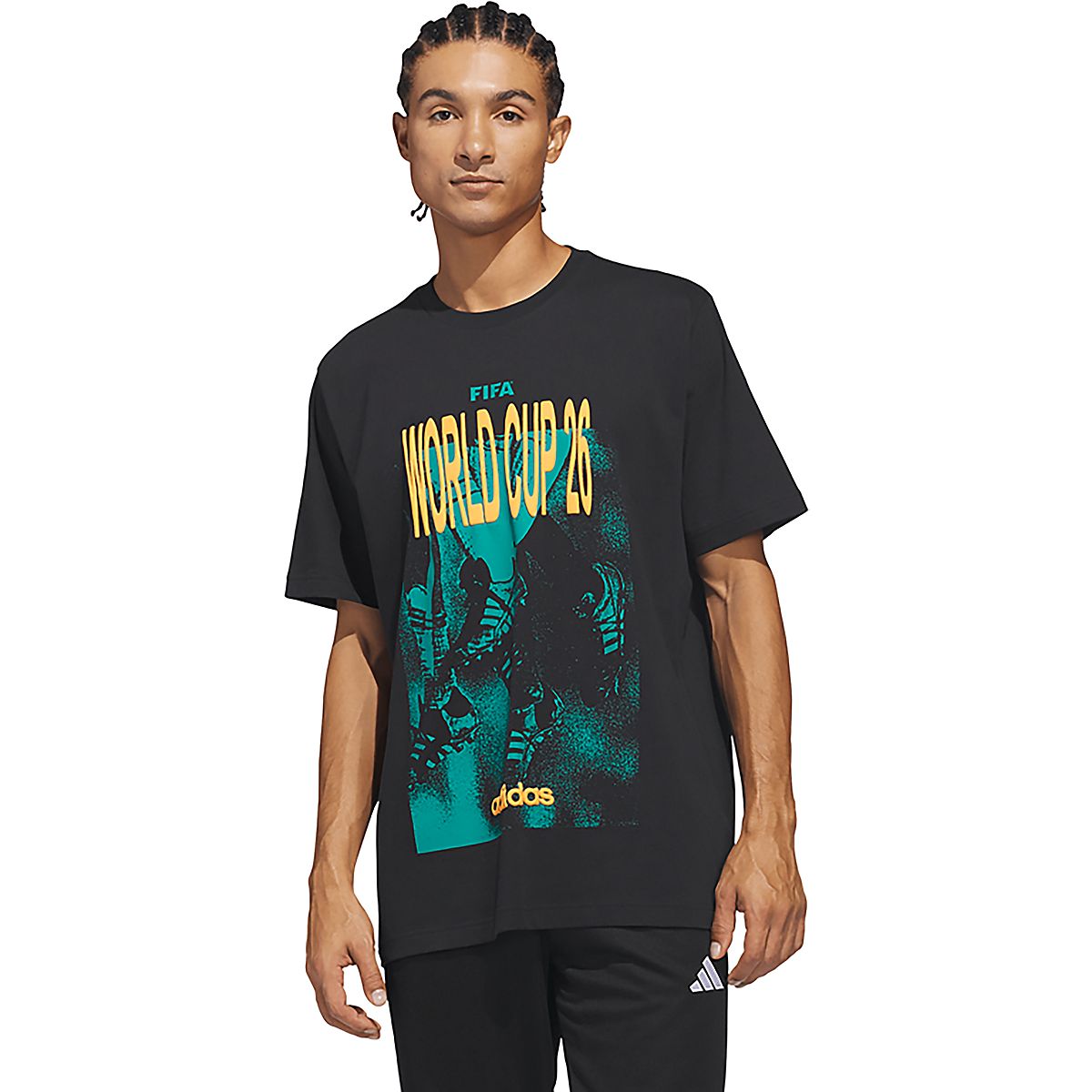 adidas Men's MLS 2026 World Cup Tour 1 Graphic T-shirt | Academy