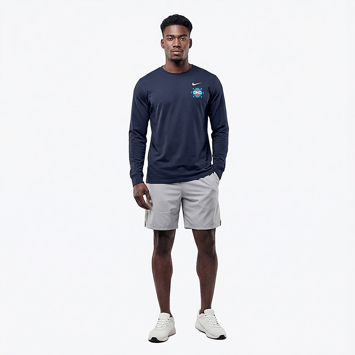 Nike Men's Oklahoma City Thunder Essential City Edition Logo