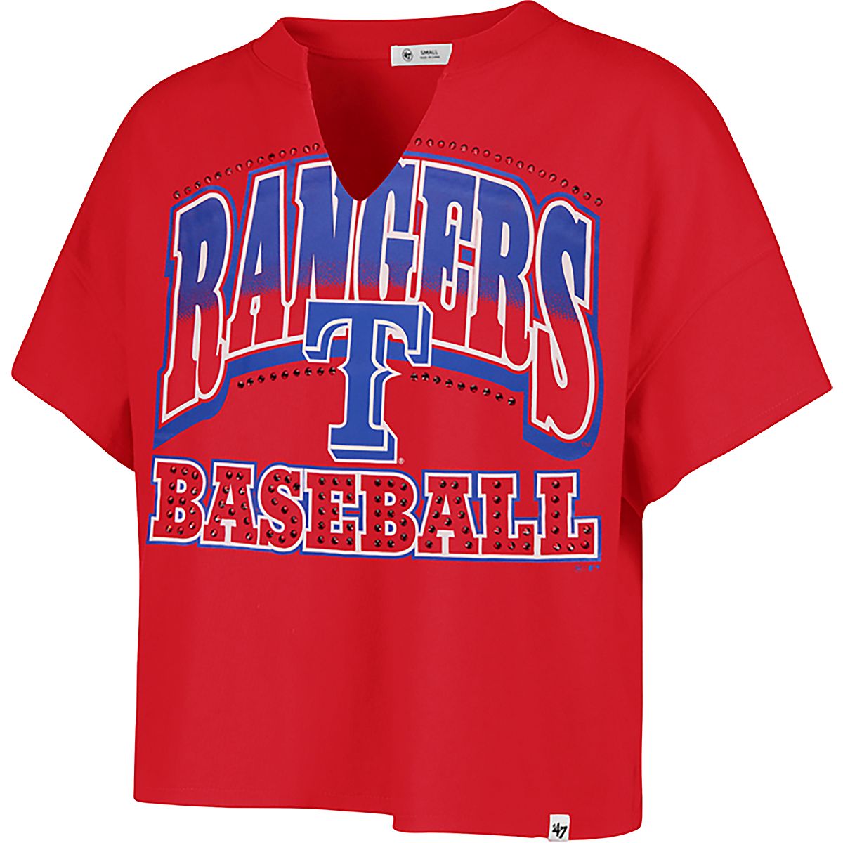 47 Women's Rangers Win Big Oversize Notch Neck T-shirt | Academy