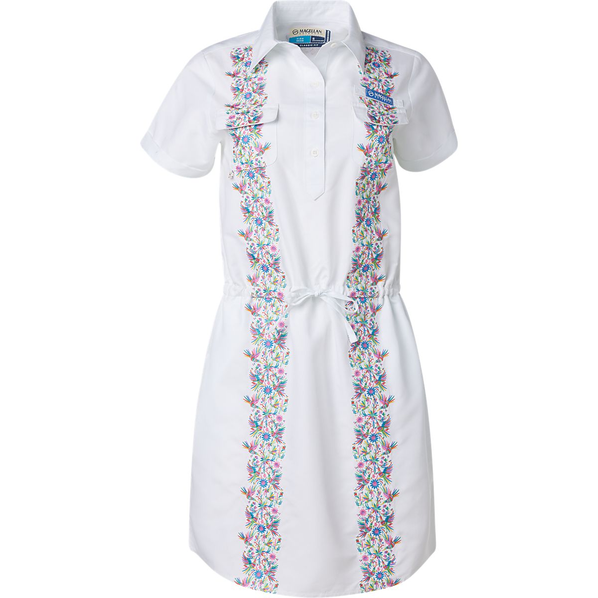 Magellan Outdoors Women's Otomi Guayabera Dress | Academy