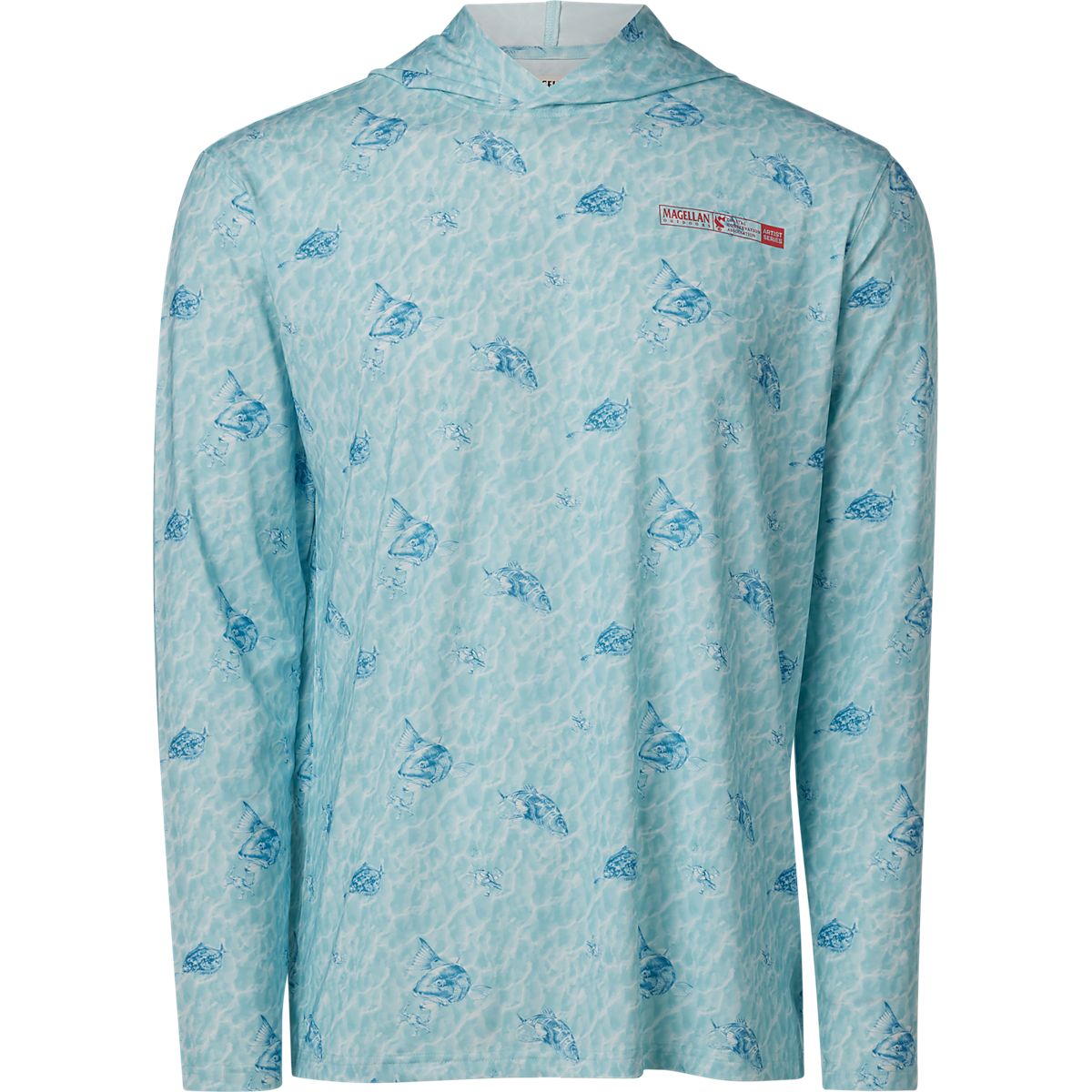 クーランマラン Magellan Outdoors Men's CCA Series Crab Trap Long Sleeve Hoodie