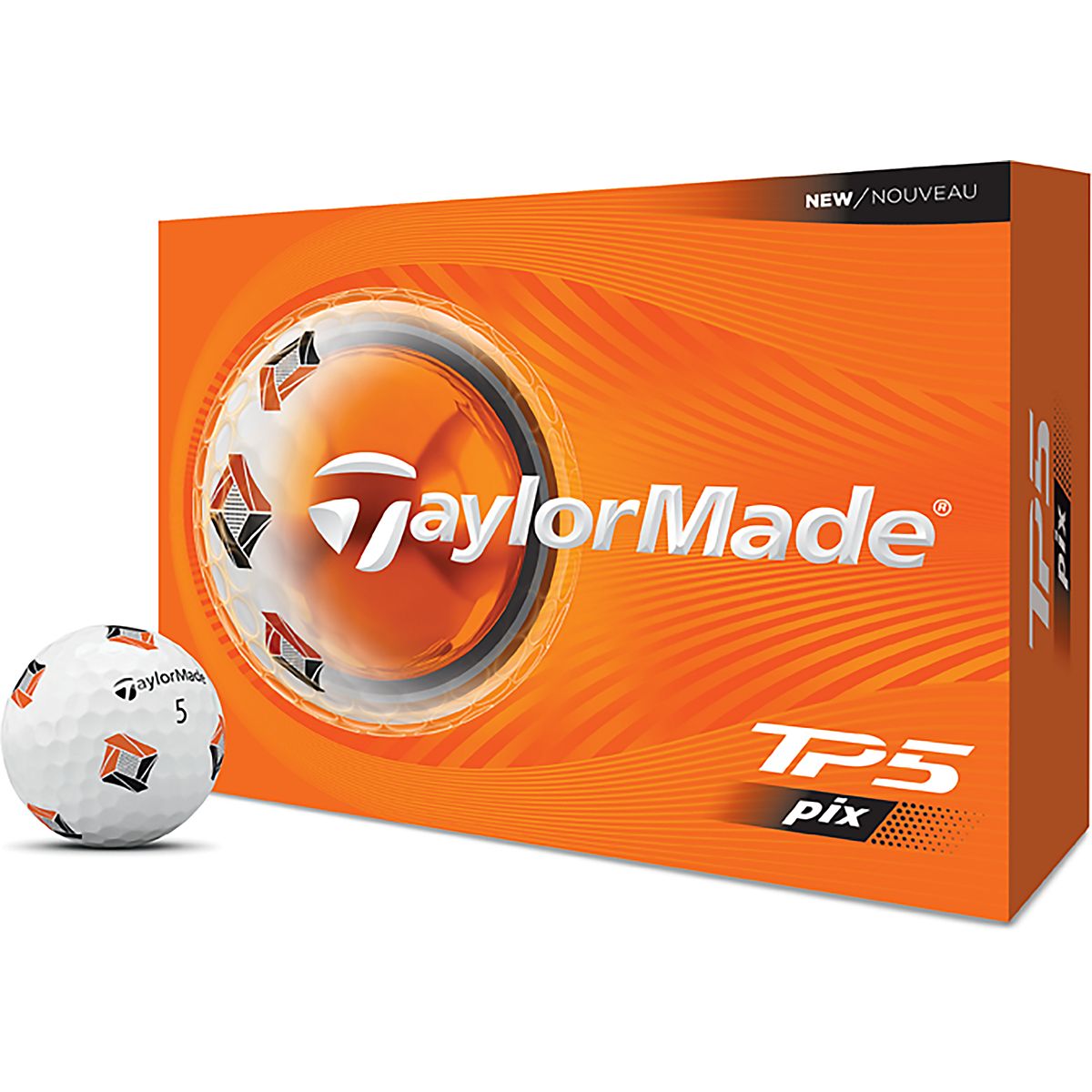 TaylorMade 2026 TP5 pix Golf Balls 12-Pack | Academy