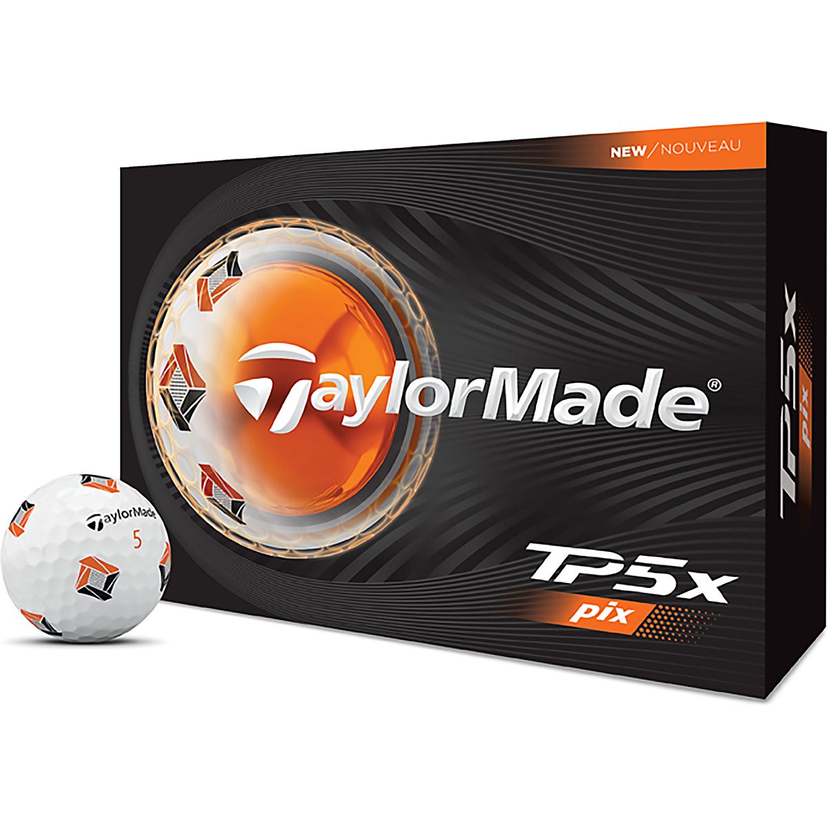 TaylorMade 2026 TP5x pix Golf Balls 12-Pack | Academy