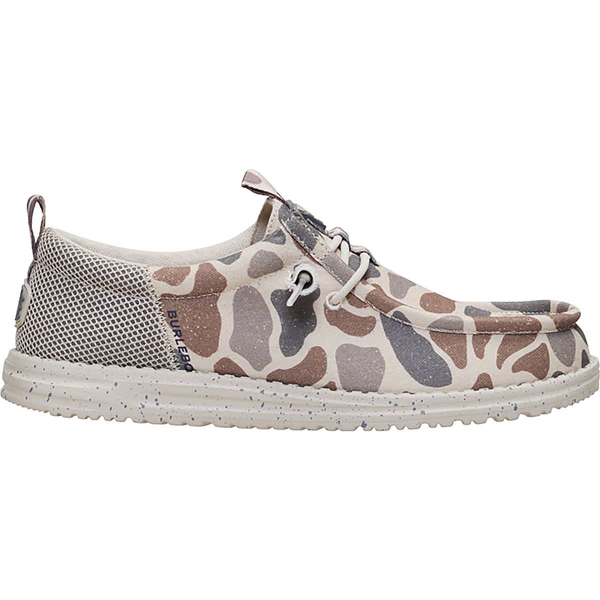 HEYDUDE Adults' Wally Funk BURLEBO Deer Camo Shoes | Academy