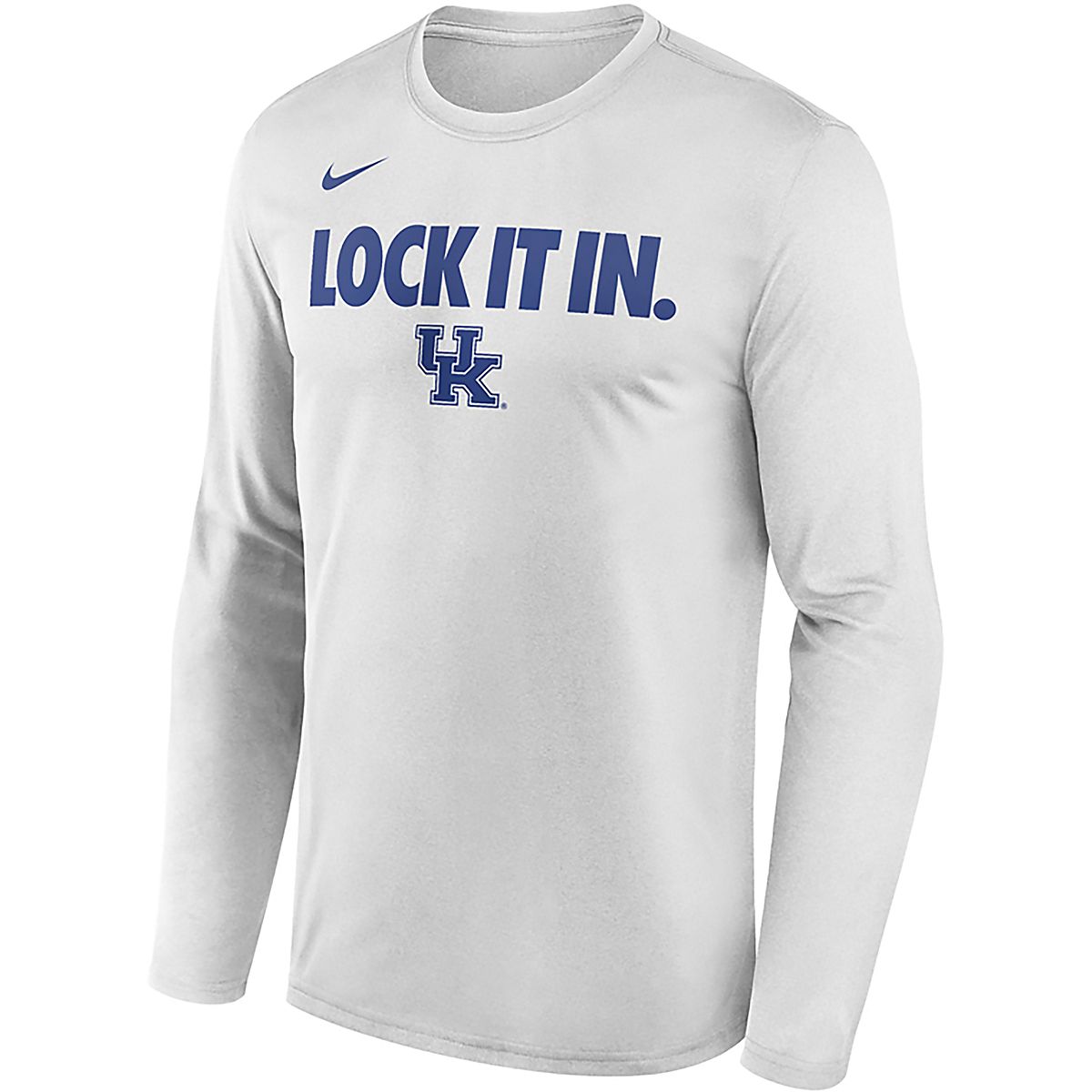 Nike Men's Kentucky Wildcats 2026 Lock It In Bench Long Sleeve T