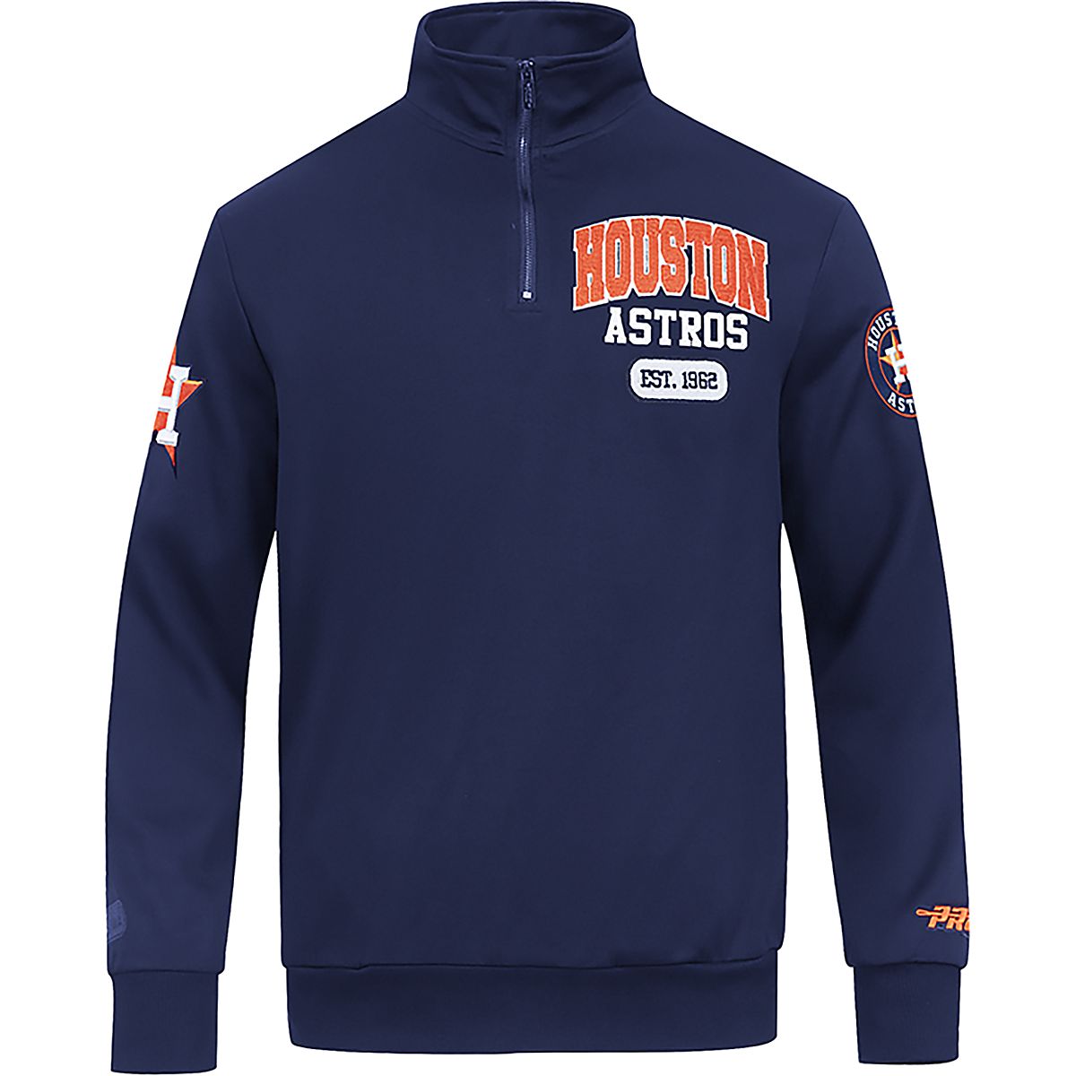 Pro Standard Men's Houston Astros City Arch Fleece 1/4-Zip Jacket