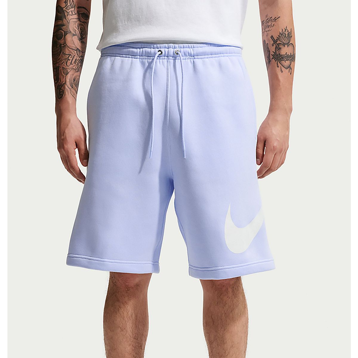 Nike Men's Club Brushed Fleece Graphic Shorts 7 in. | Academy