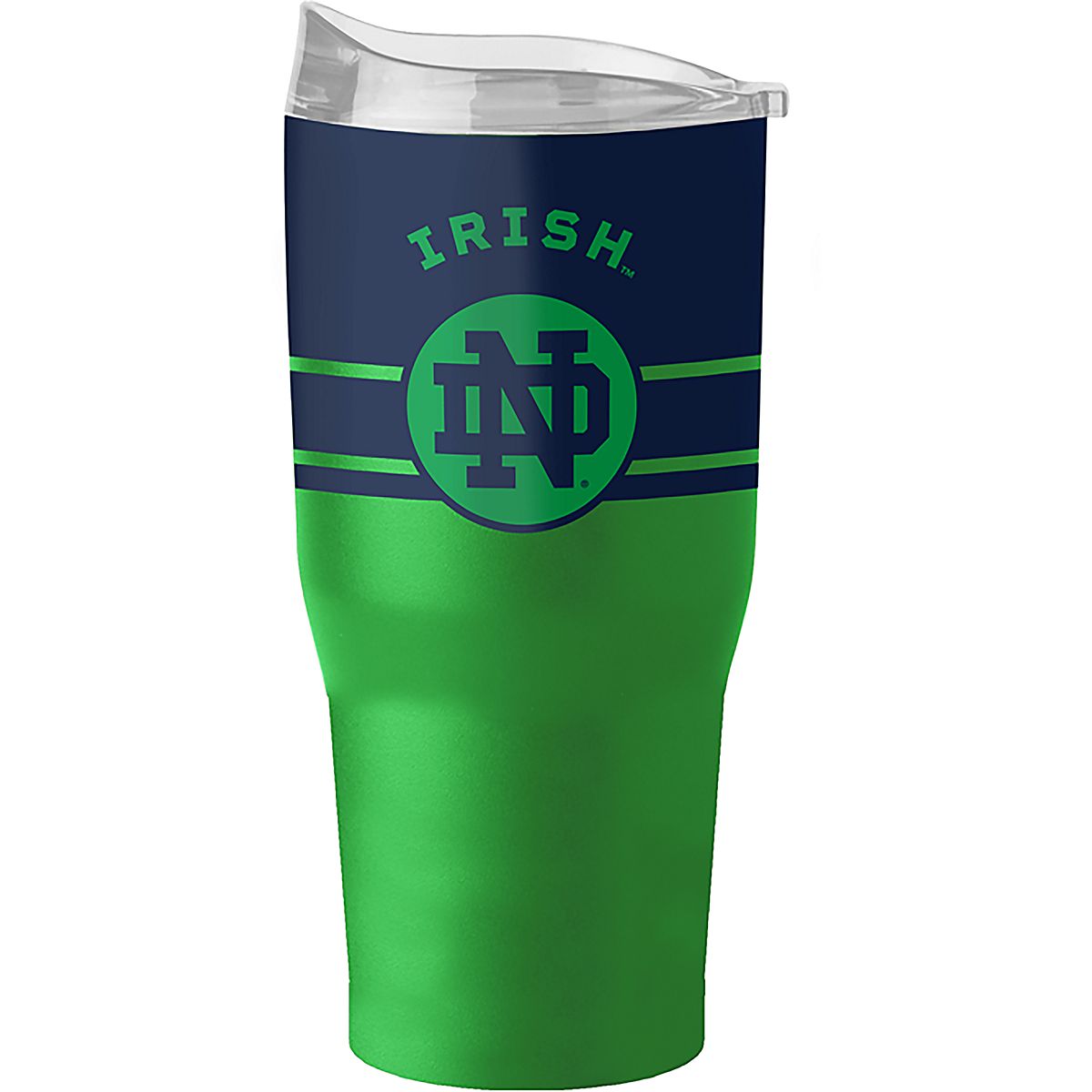 Logo Brands University of Notre Dame Horizon 30 oz Powder Coat Tumbler ...