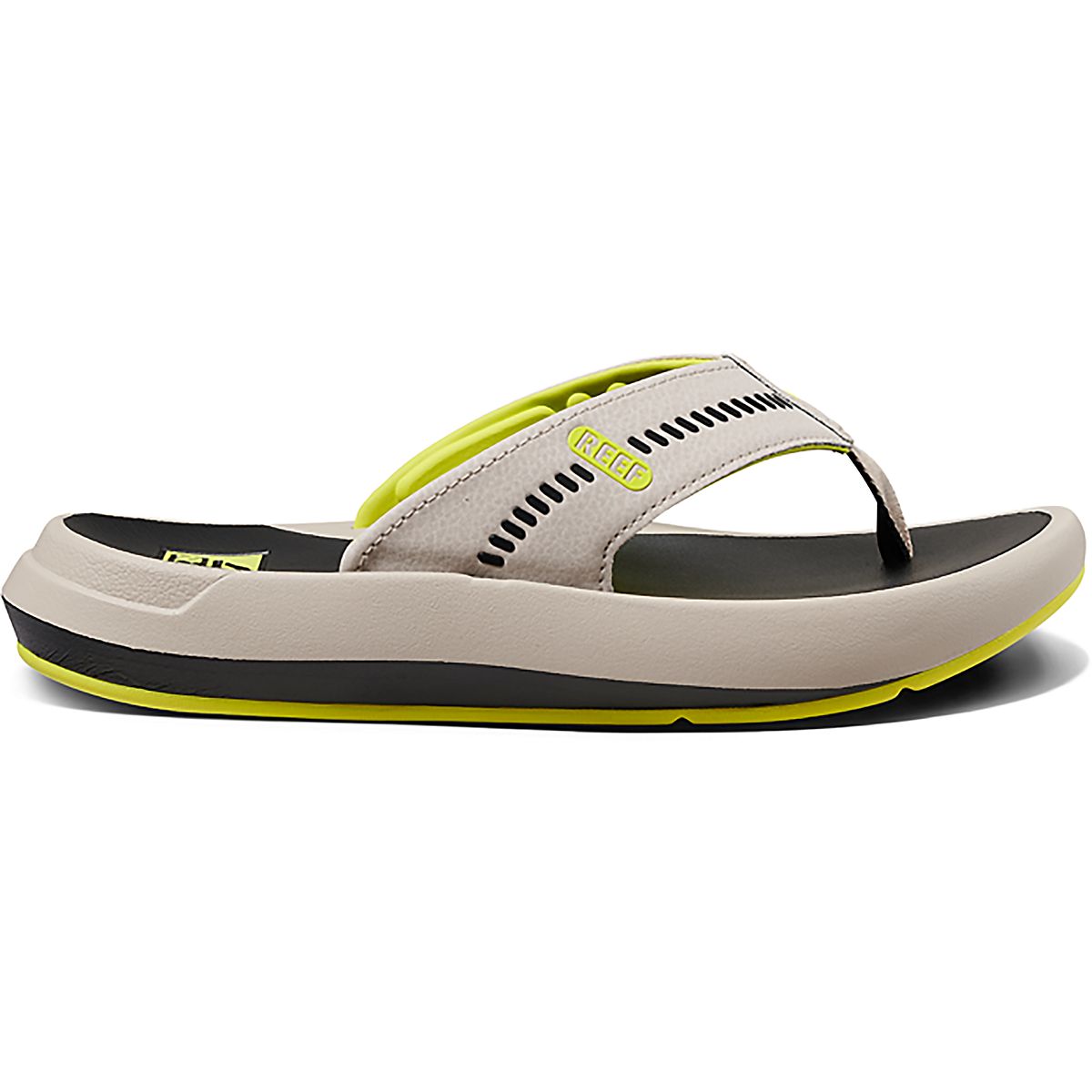 Reef Flip Flops Mens 12 Yellow Orange New Nitrogen Infused EVA Water Friendly Reef Mens Cushion Norte Tan 8 | eBay main image 4