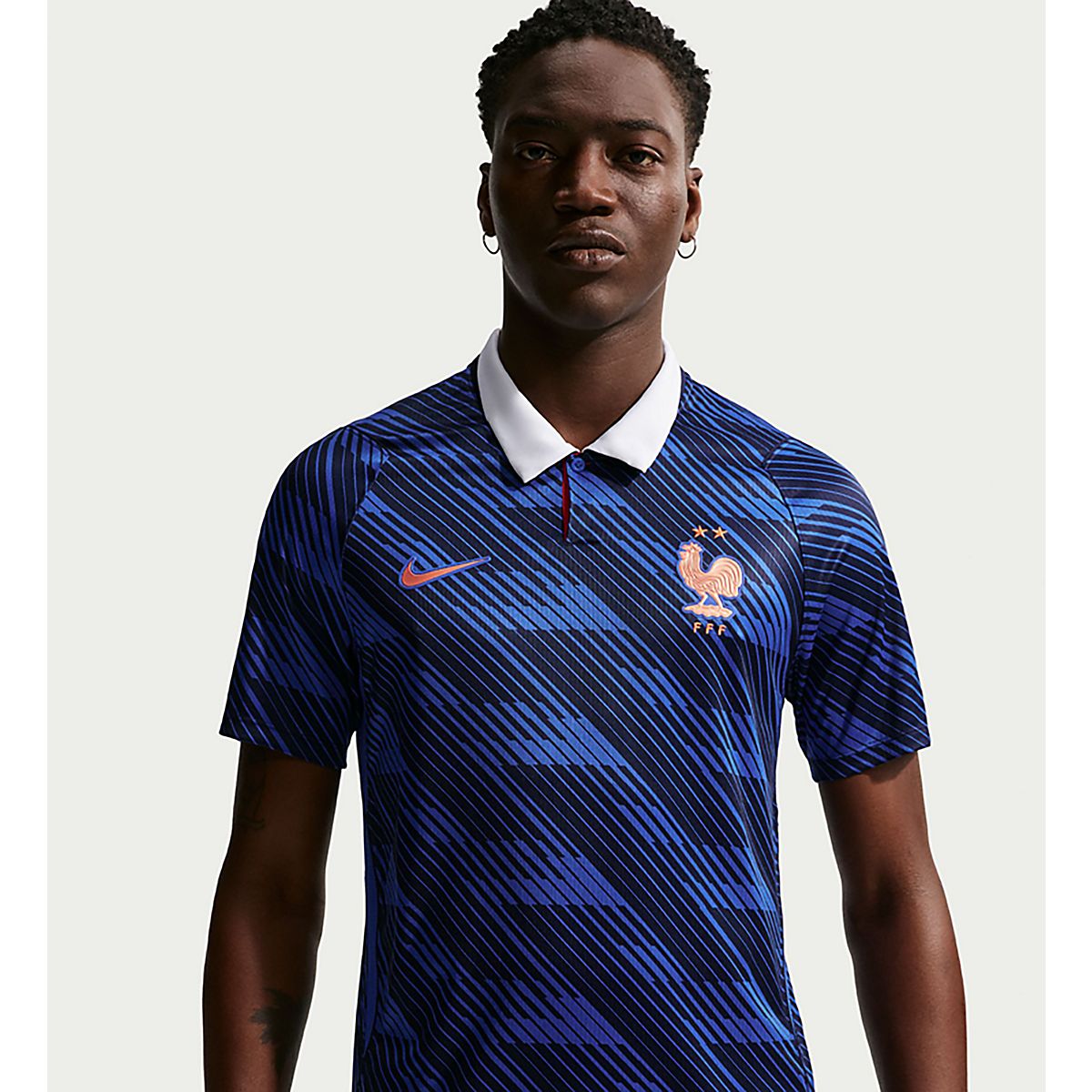 Nike Men's France 2026 Stadium Home Dri-FIT Soccer Replica Jersey