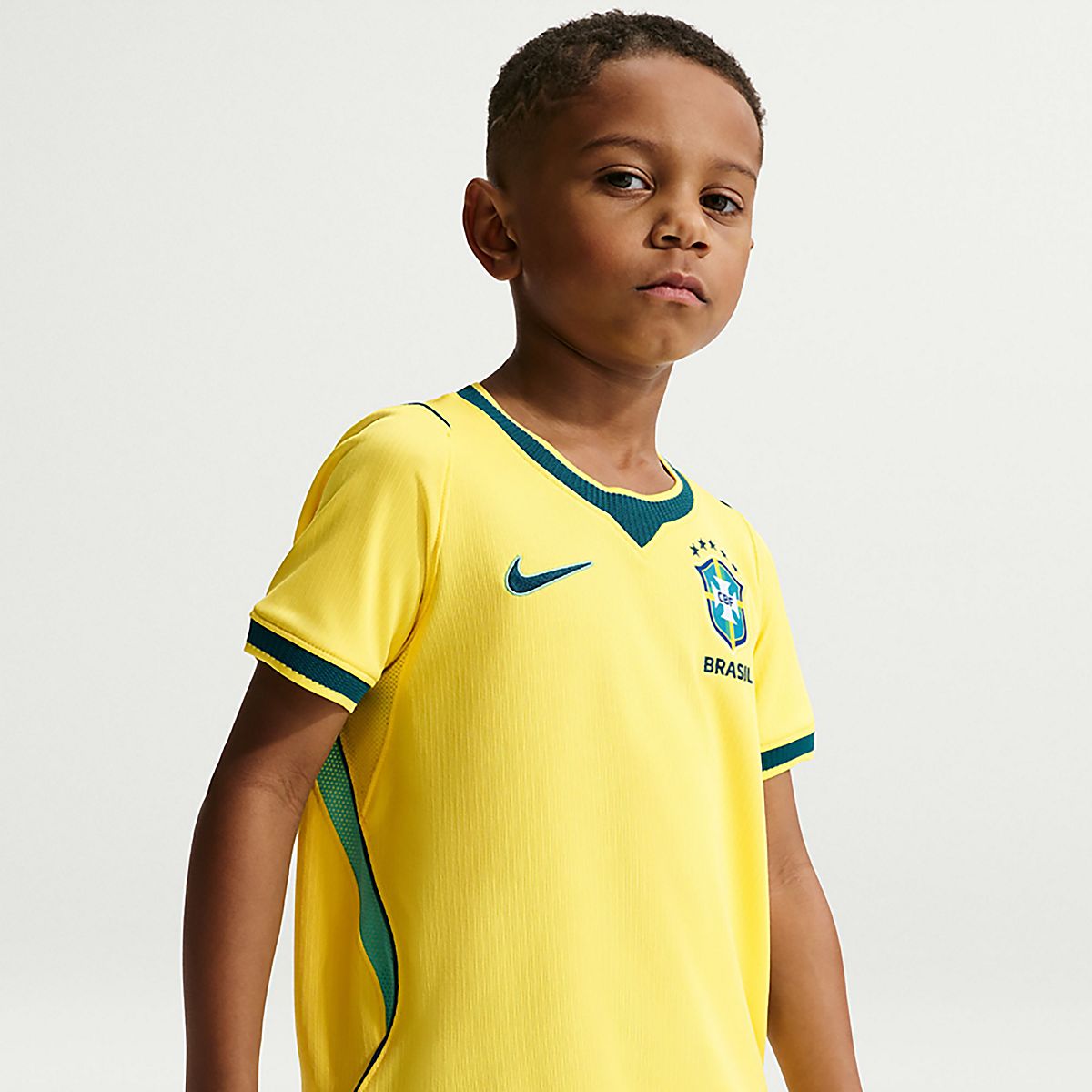Nike Youth Brazil 2026 World Cup Stadium Home Jersey | Academy