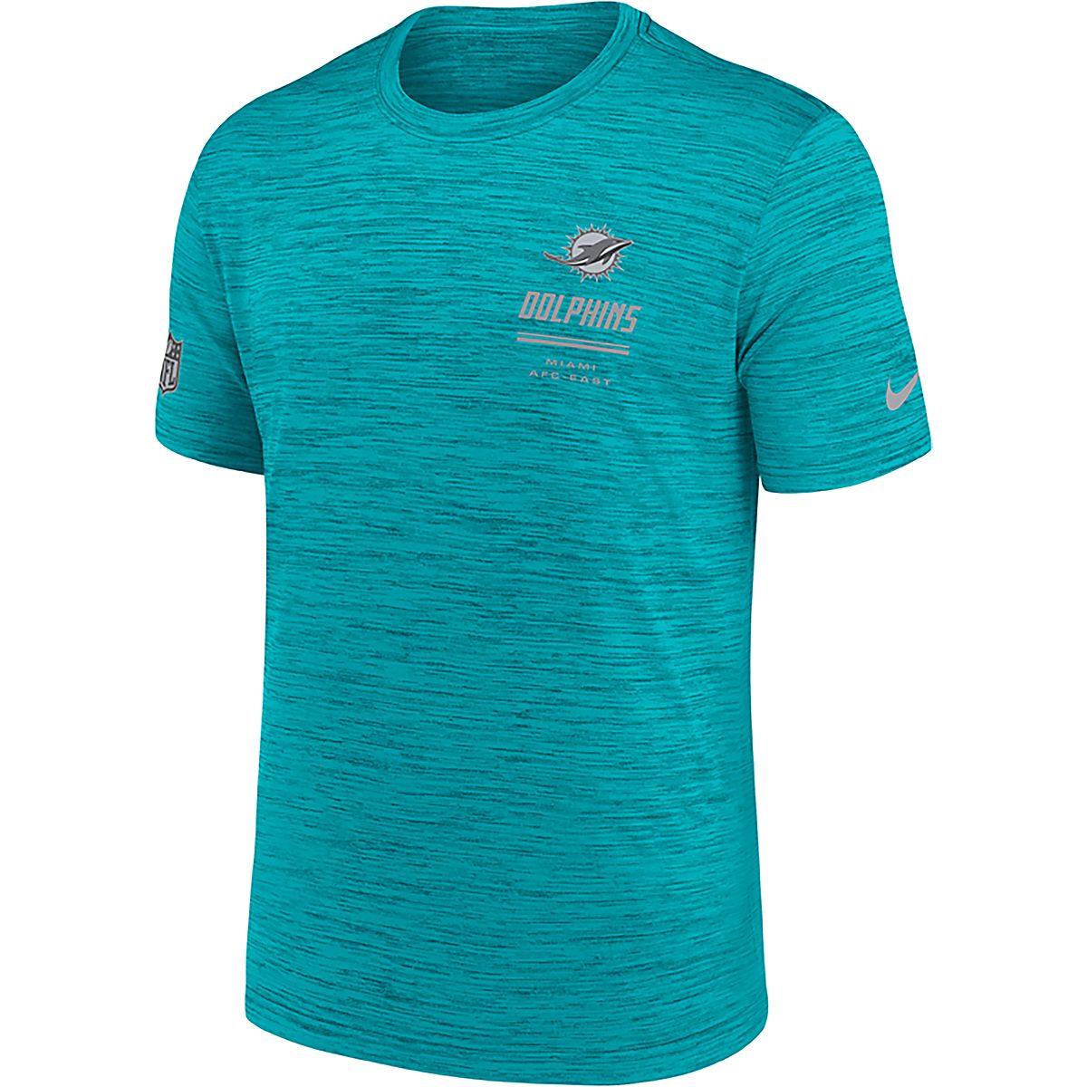 Nike Men's Miami Dolphins Team Issue Velocity Graphic T-shirt