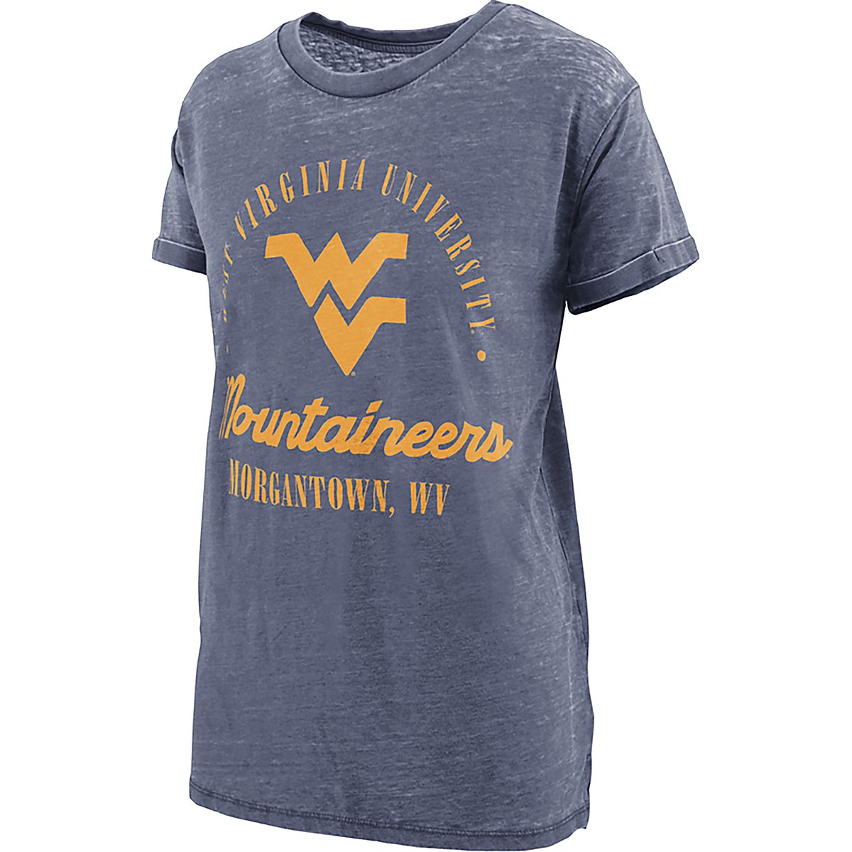Pressbox Women's West Virginia University Carson Boyfriend Graphic T ...