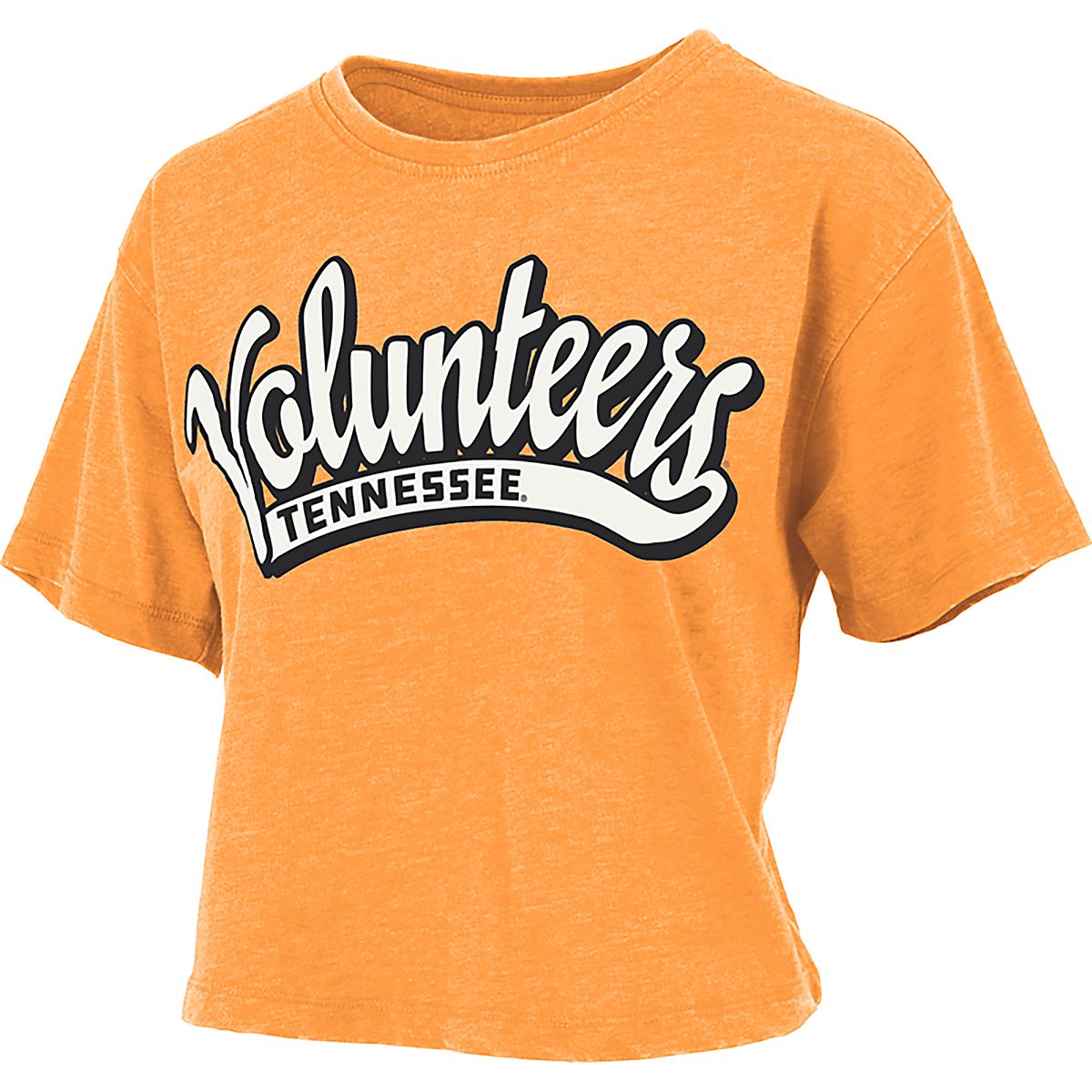 Pressbox Women's University of Tennessee Mikaela Vintage Crop Graphic T ...