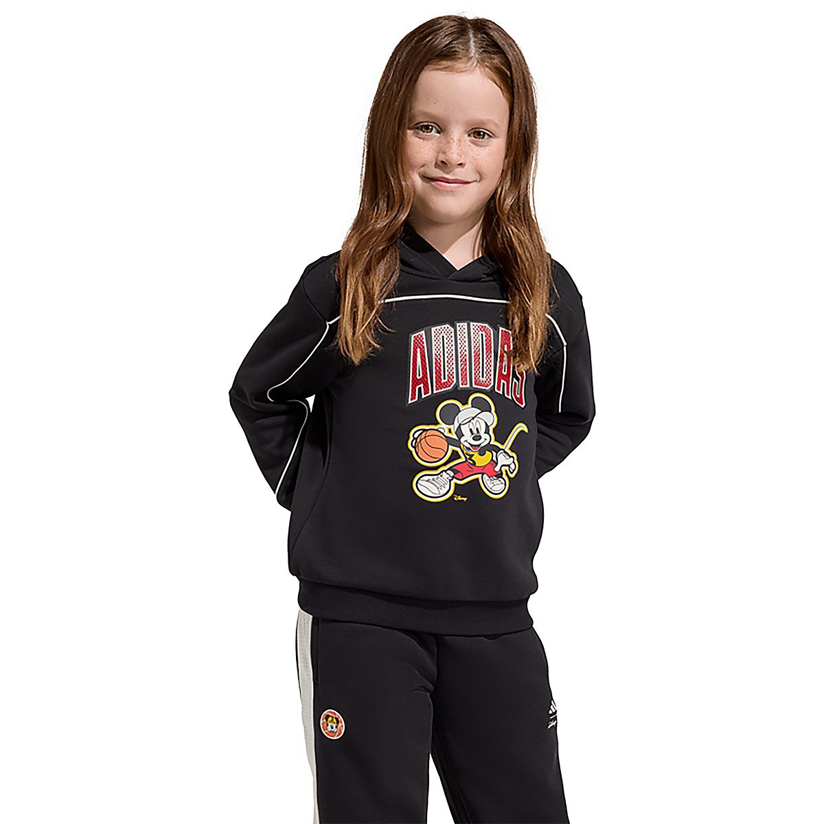 adidas x Disney Kids' 4-7 Mickey Mouse Hooded Sweatshirt | Academy