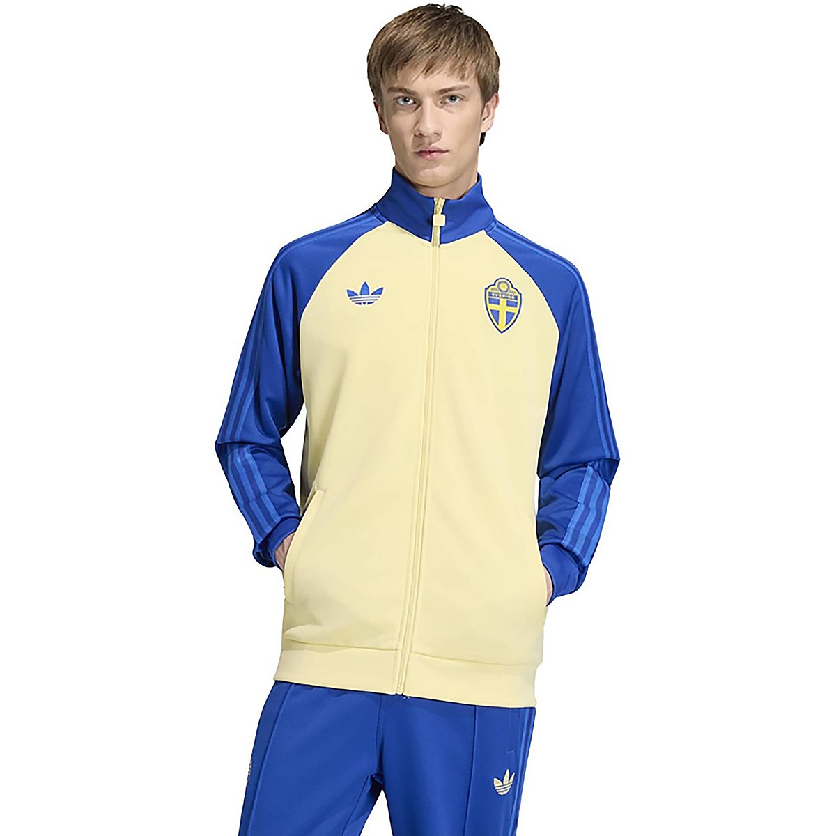 adidas SVERIGE ジャージ ワールドカップ Adidas Men's Sweden World Cup 2026 Originals Track Top | Academy