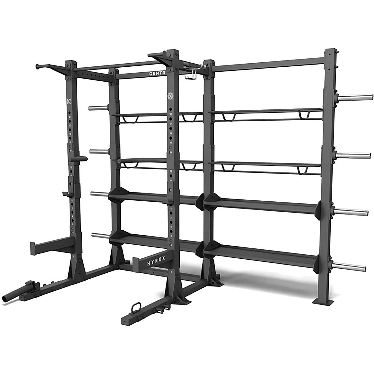 CENTR x HYROX Perform Series Half Rack w/ Extension Arm | Academy